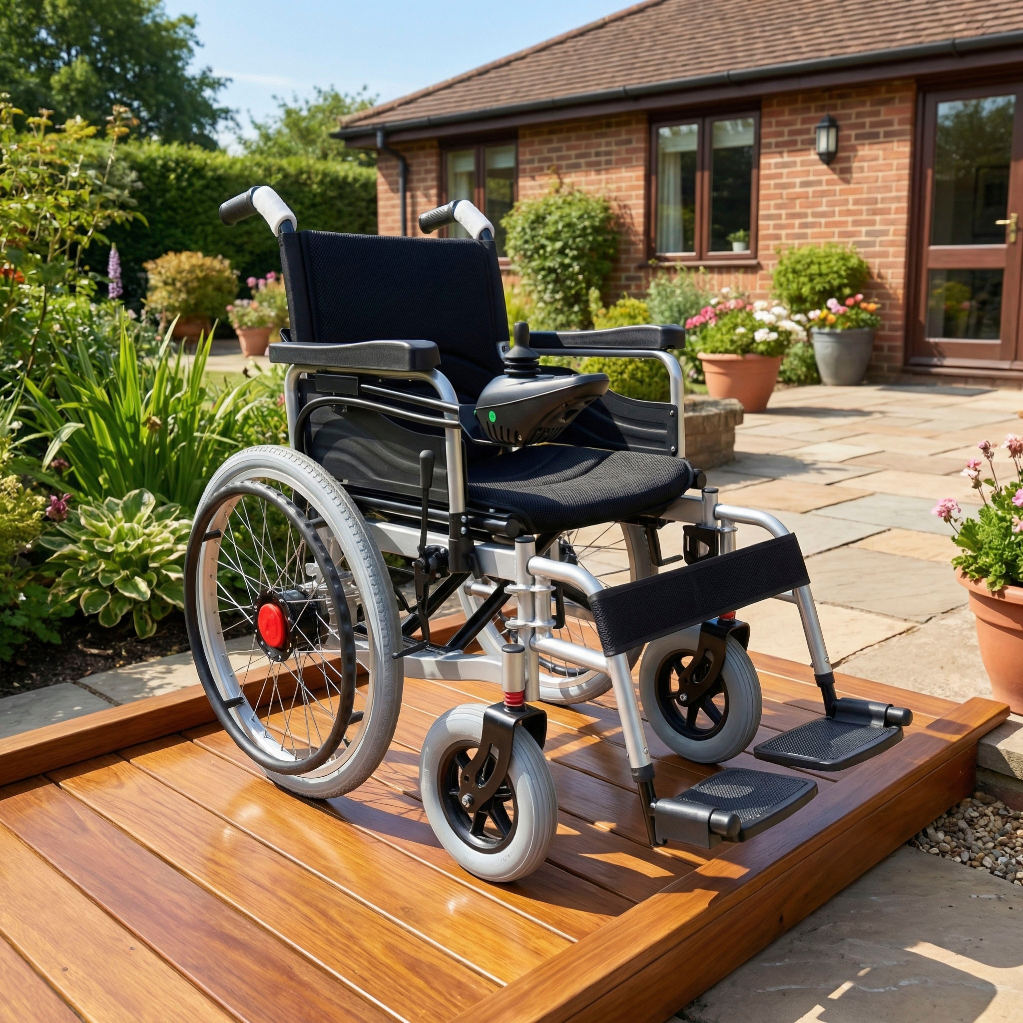 ECONELO Elektromobil »E-Rollstuhl Faltbar 250Wx2« 6 km/h