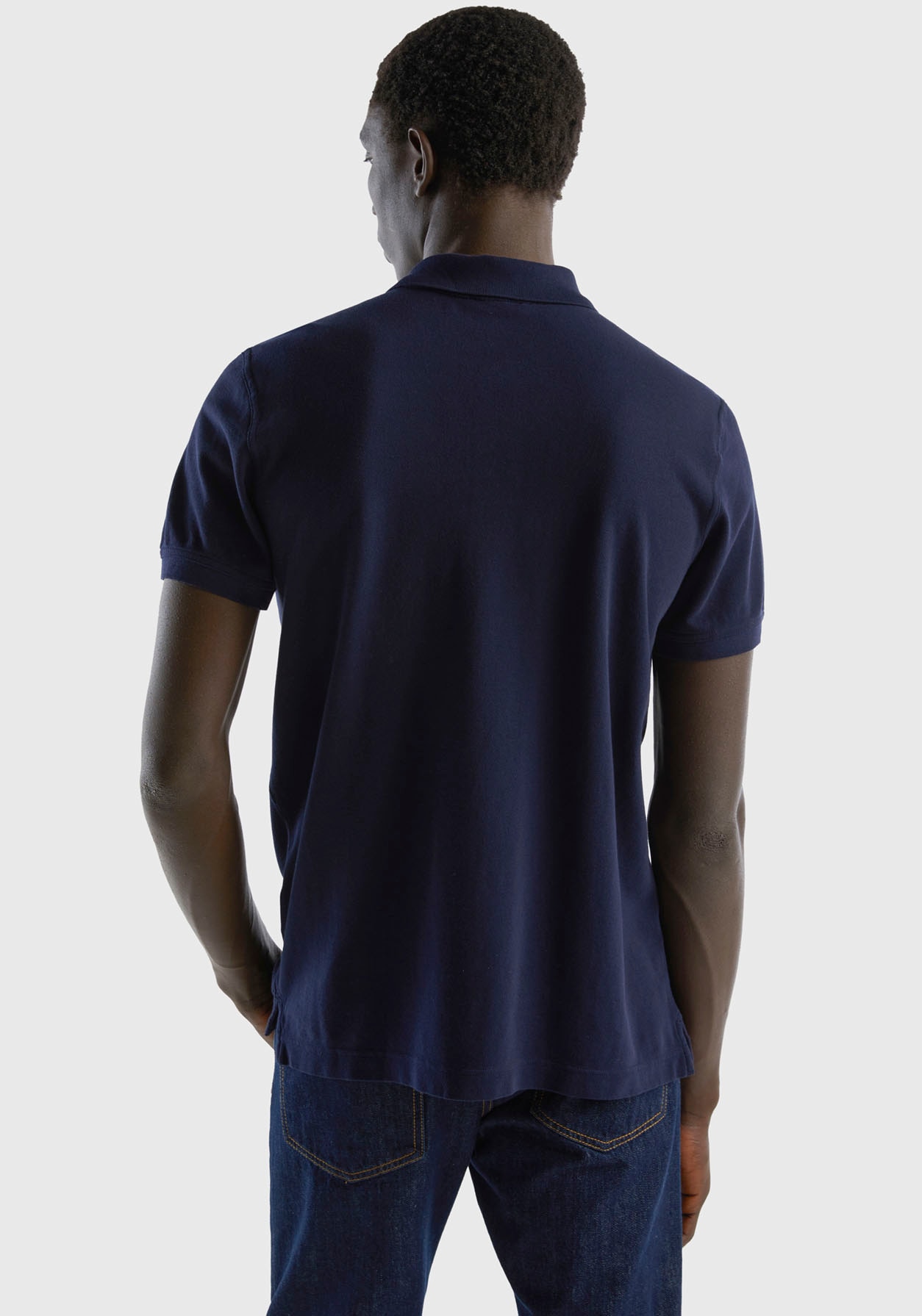 Benetton of online Colors Poloshirt, Logo Brusthöhe mit United kaufen in