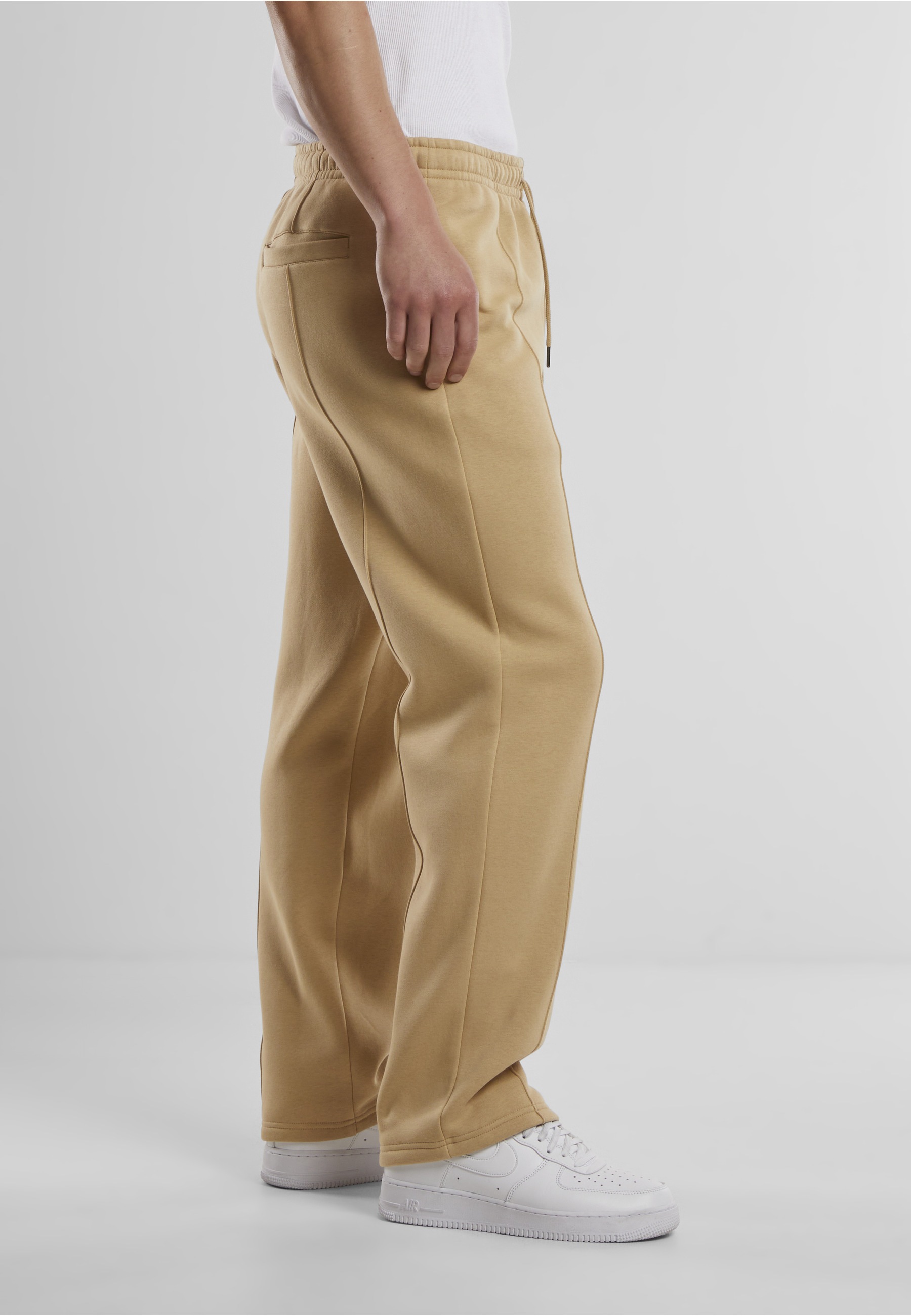 URBAN CLASSICS Stoffhose »Urban Classics Fluffy Pintuck Trackpants«