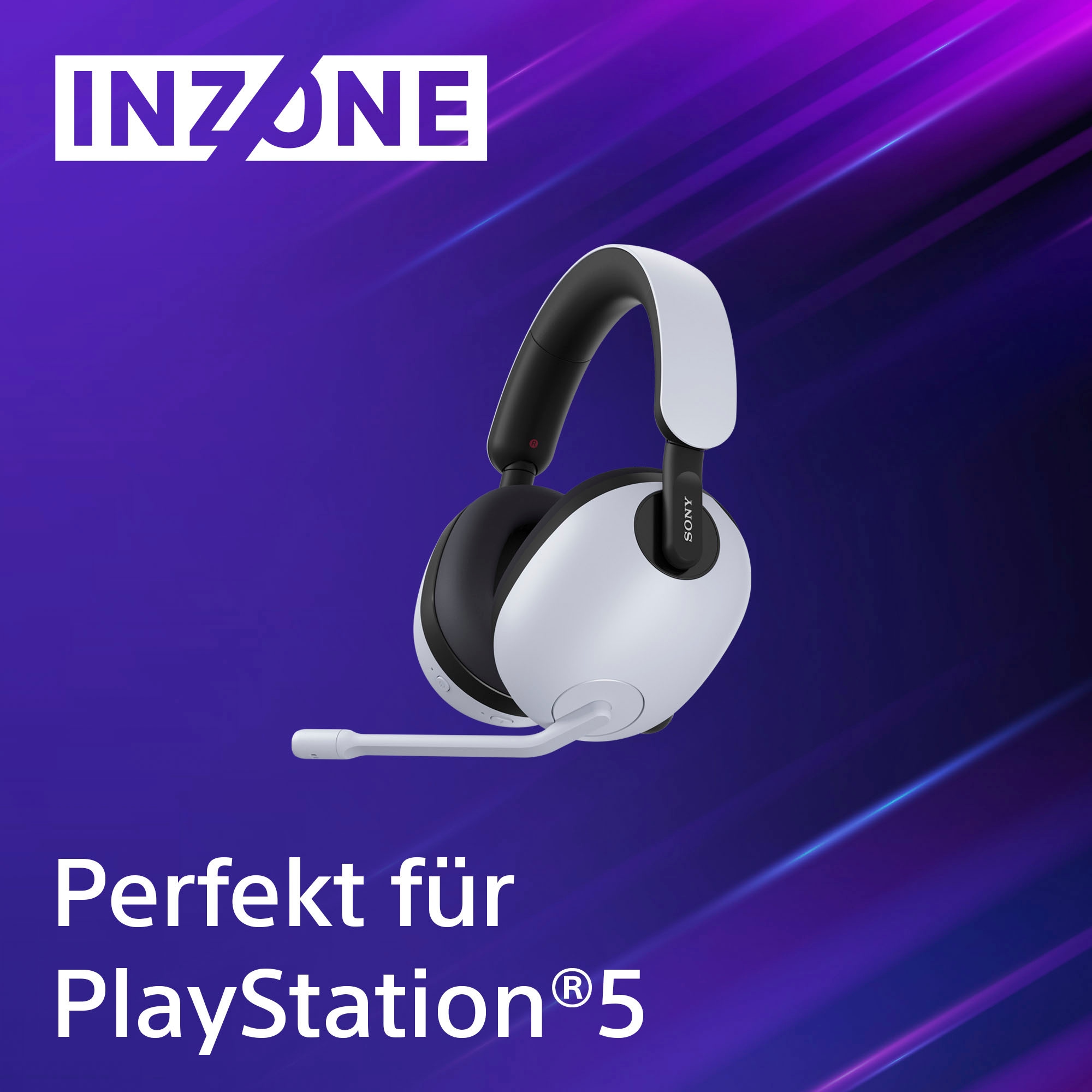 Sony Gaming-Headset »INZONE H7«, Bluetooth-Wireless, kaufen Modus Attention online Ladestandsanzeige-Quick Rauschunterdrückung-LED