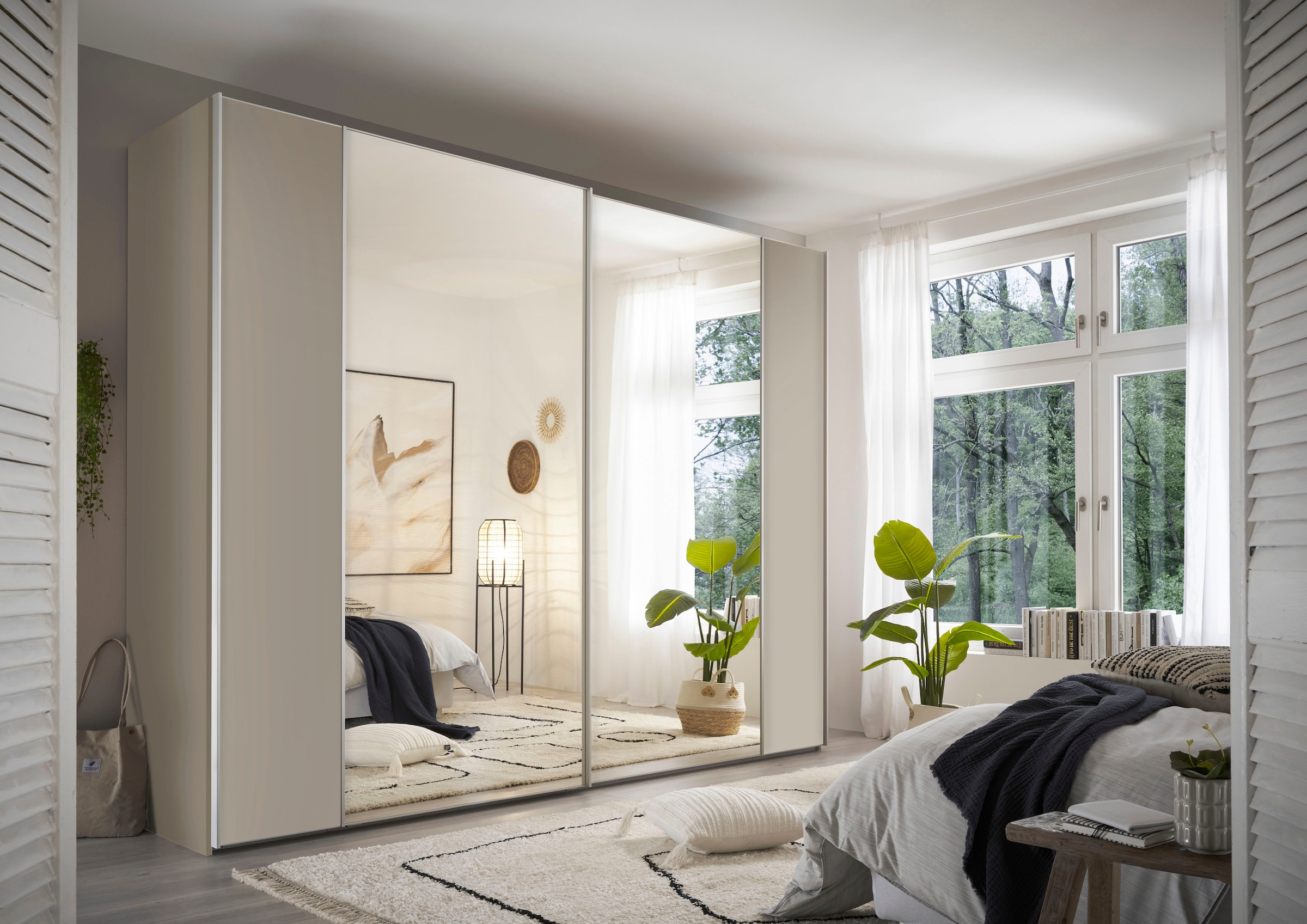 STAUD Schwebetürenschrank »Sonett 120, Made in Germany« mit vier verschiedenen Ausstattungsvarianten