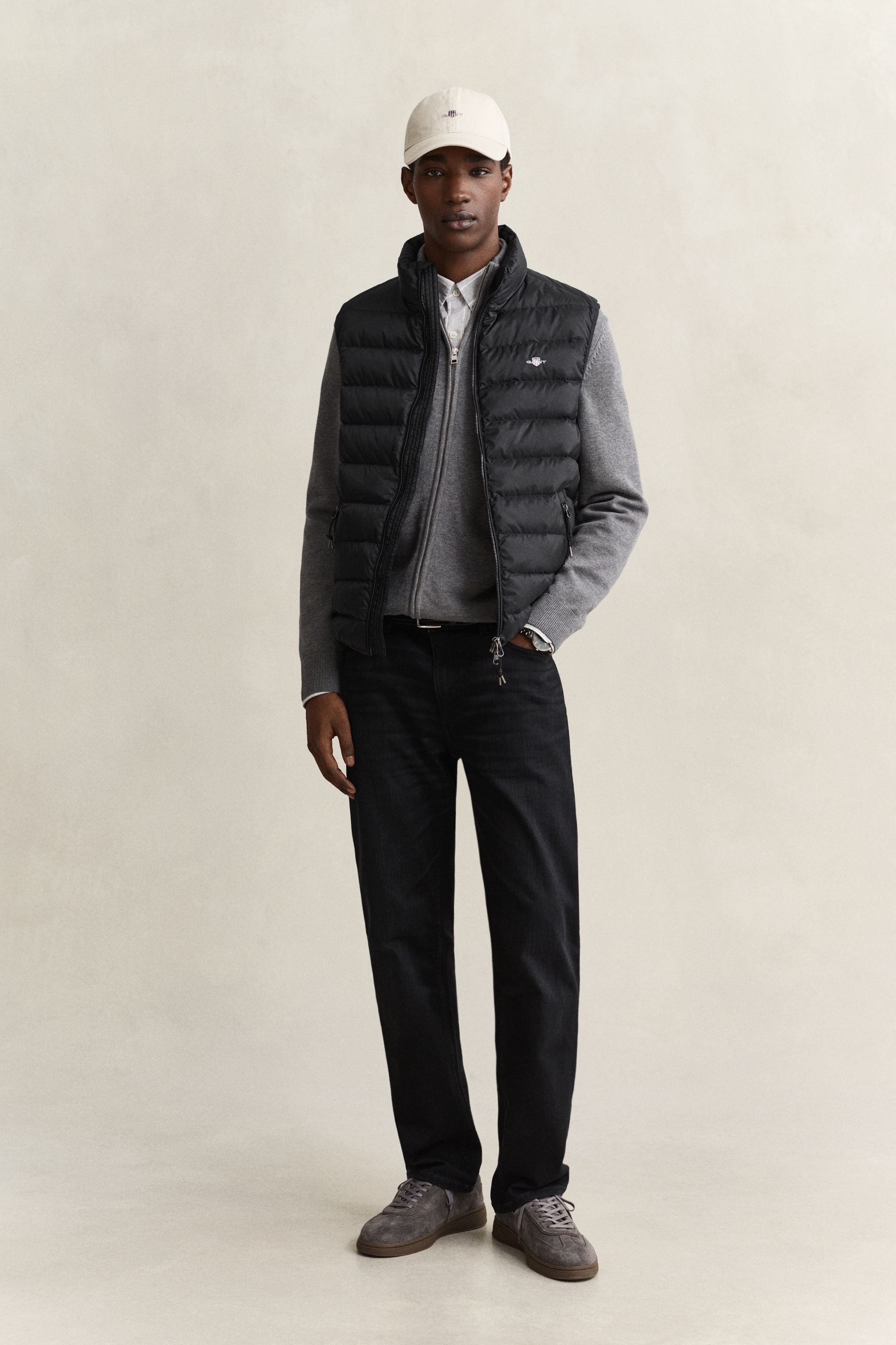 Gant Steppweste »LIGHT DOWN VEST« Regular fit mit Stehkragen