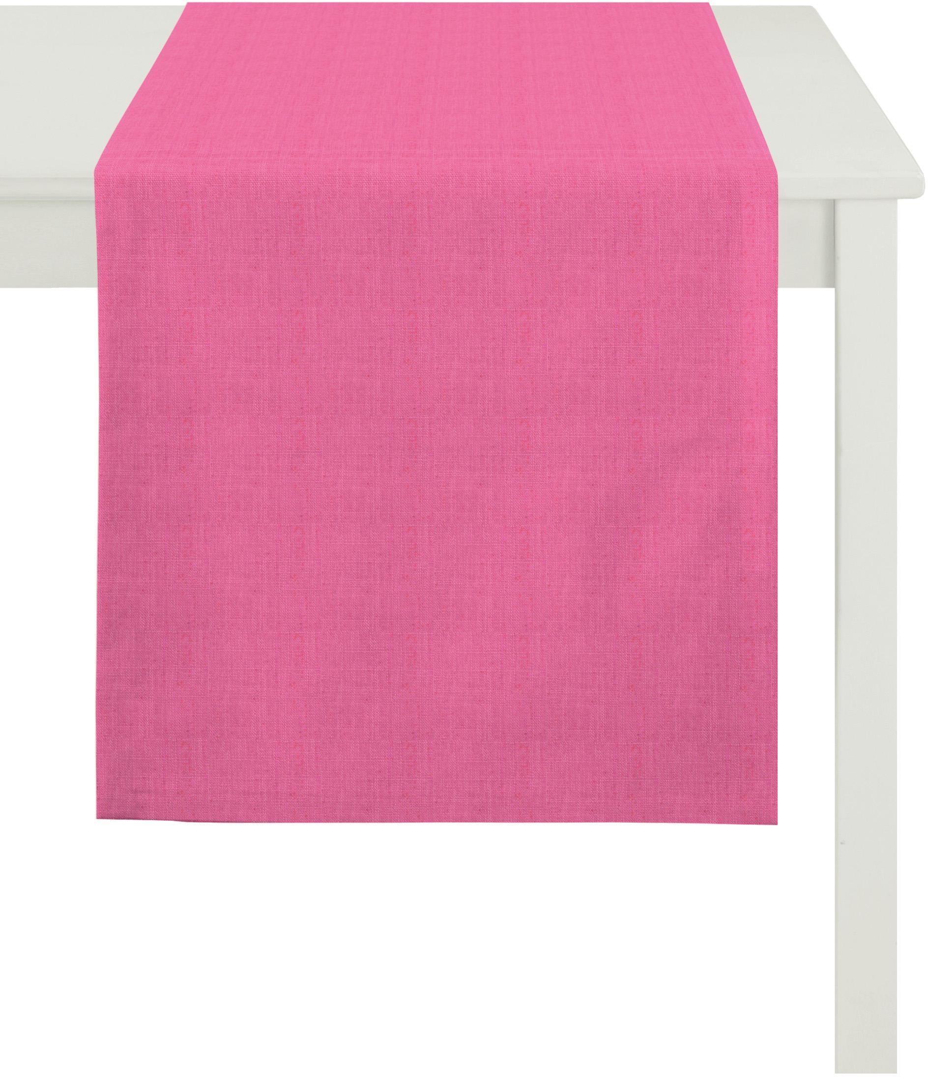APELT Tischläufer »Arizona, Uni-Basic« Leinenoptik