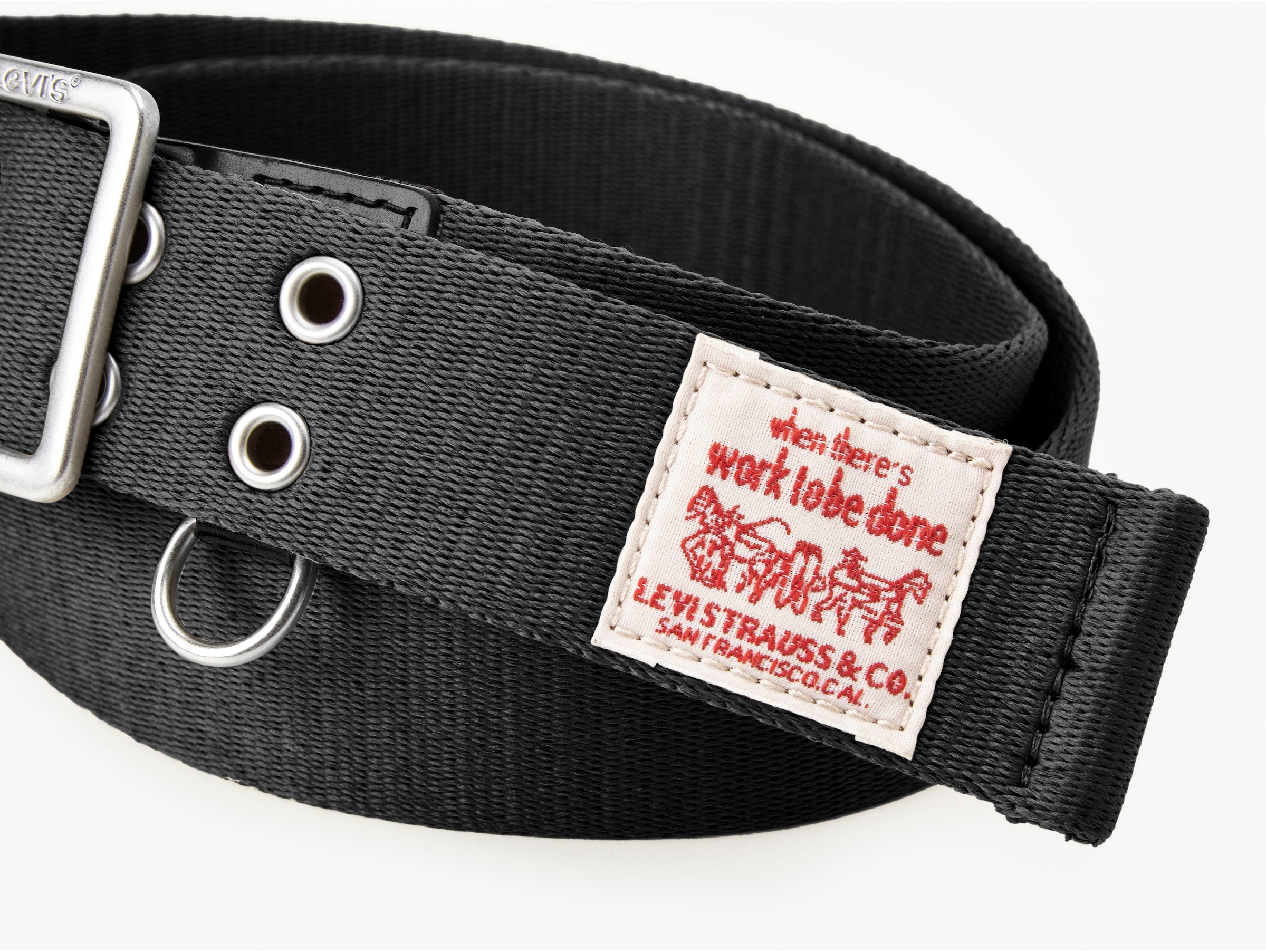 Levi's® Stoffgürtel »Gürtel WORKWEAR BELT«, in trendy Workerstyle