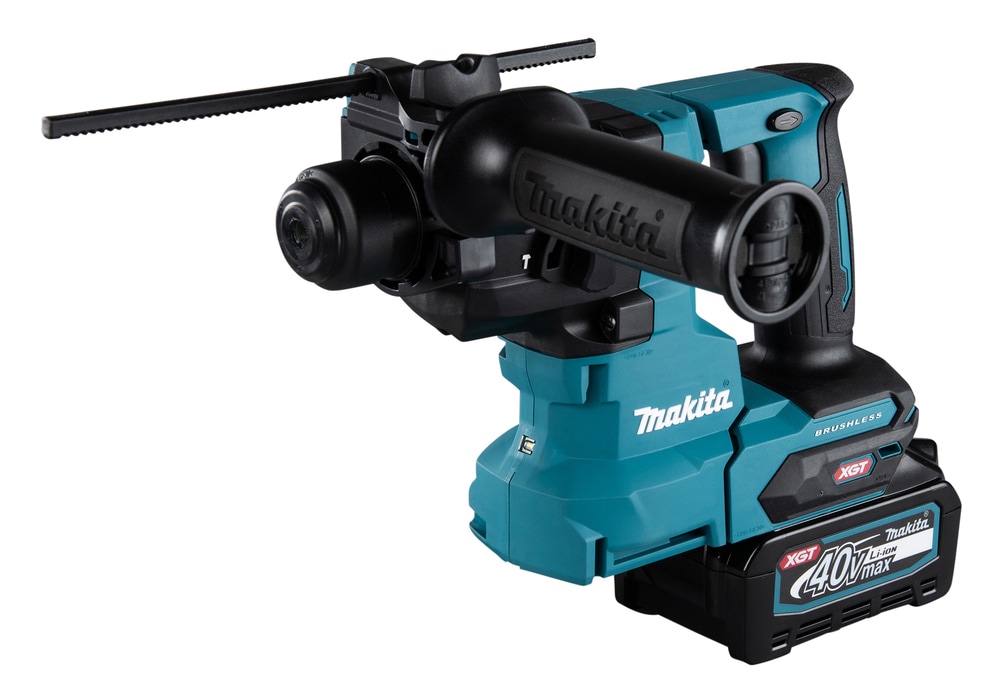 Makita Akku-Kombibohrhammer »HR010GD201«, inkl. 2 Akkus und Schnellladegerät