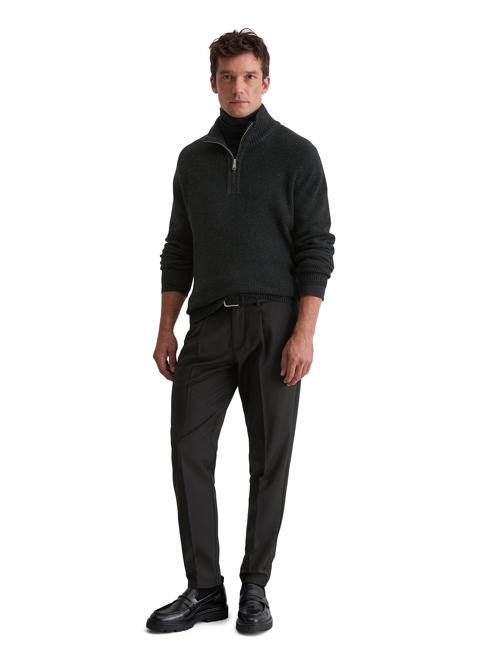 Marc O'Polo Troyer , lässiger Bi-Color-Effekt
