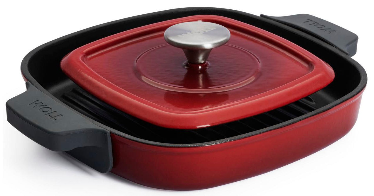 WOLL Grillpfanne »Iron« Gusseisen 1 Stk. tlg. 24x24 cm, Induktion günstig online kaufen