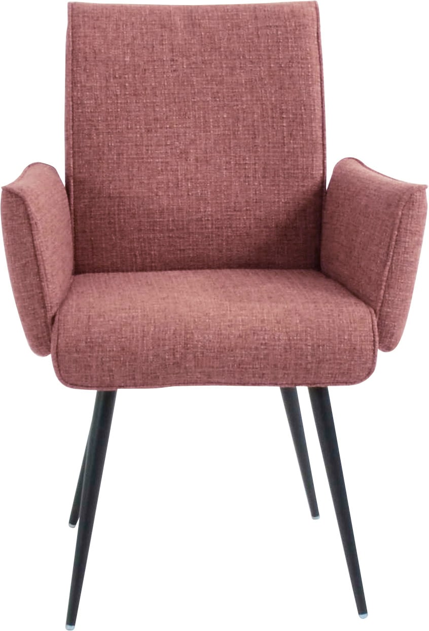 K+W Komfort & Wohnen Armlehnstuhl »Giacomo I« () 1 Stk.4- Fuß-Armlehnenstuh günstig online kaufen