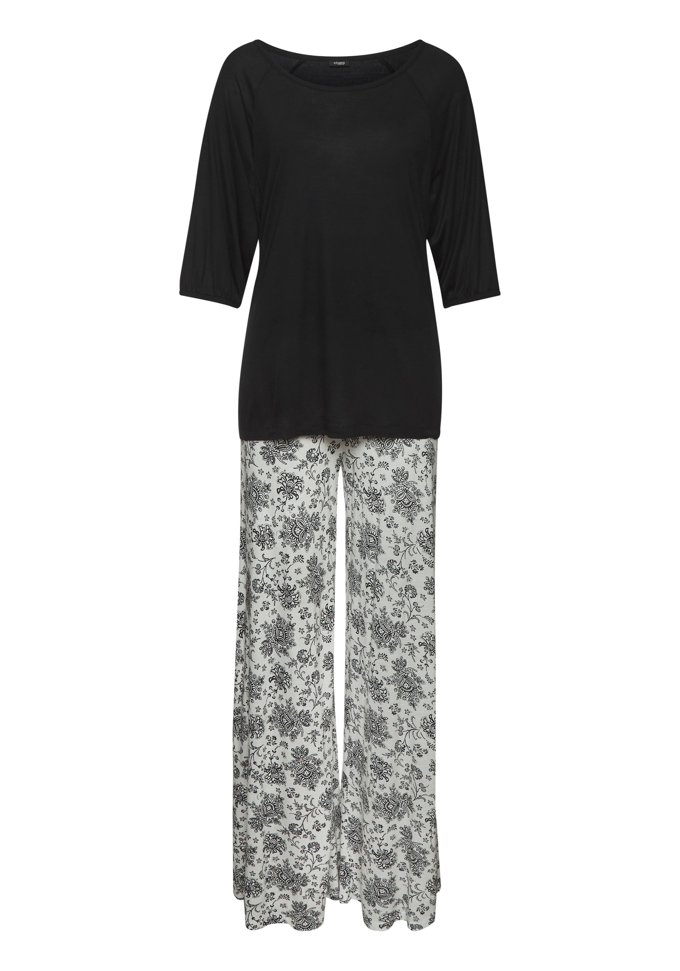 Vivance Dreams Pyjama, (2 tlg.), mit Paisleymuster