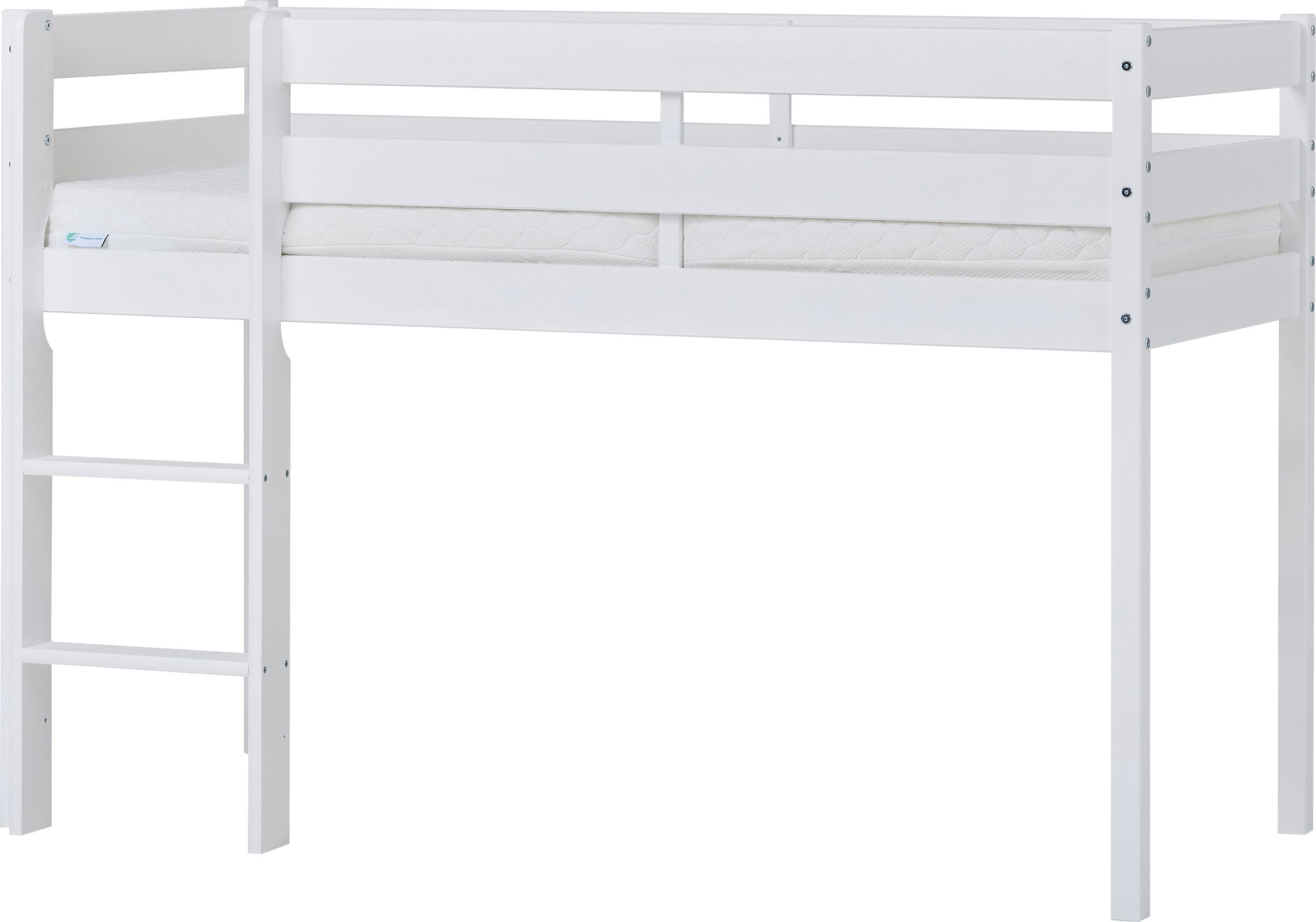 Hoppekids Spielbett »ECO COMFORT, Hochbett, in 2 Einzelbetten teilbar«, Höhe 72cm, Farbe & Größe & Matratze