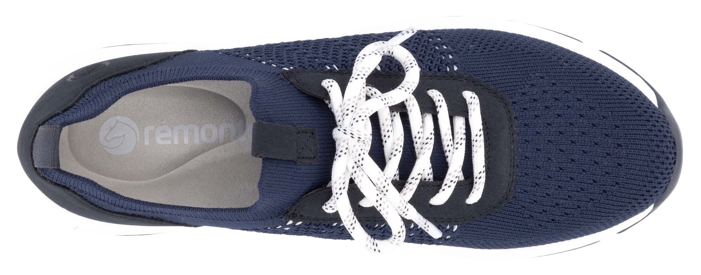 Remonte Slip-On Sneaker, Freizeitschuh, Halbschuh, Slipper, Schlupfschuh mit Anziehlaschen