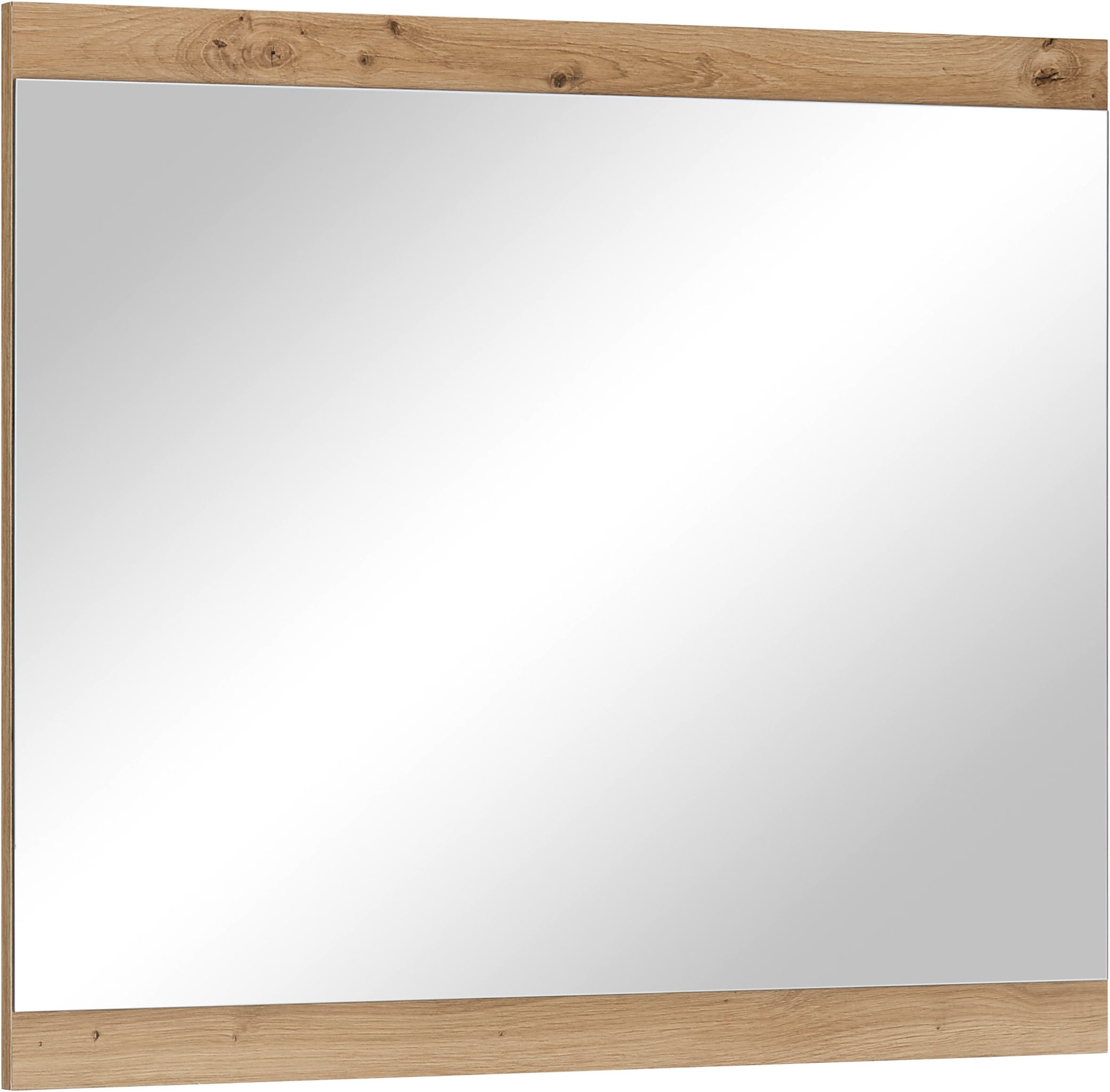 HBZ Spiegel »Milan Garderobenspiegel, BxHxT 85x70x2 cm« Spiegel in Eiche Ar günstig online kaufen