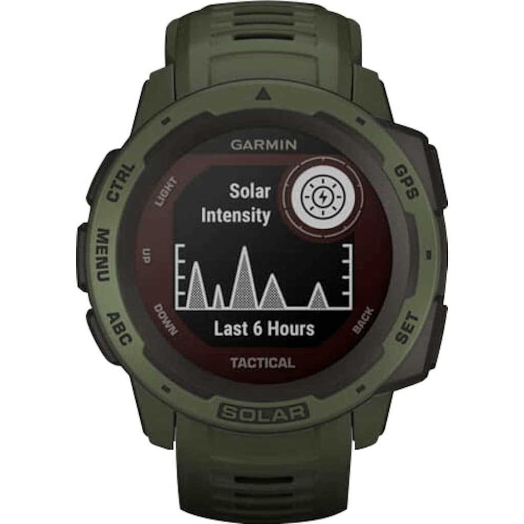 Garmin Smartwatch »Instinct Solar Tactical Edition«