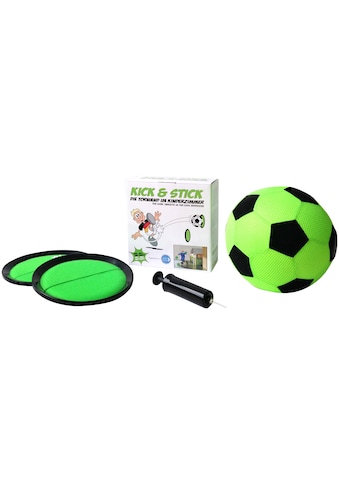 myminigolf Fußball »Kick & Stick«, (Set, 4), 21 cm Durchmesser, mit 2 selbstklebenden... kaufen