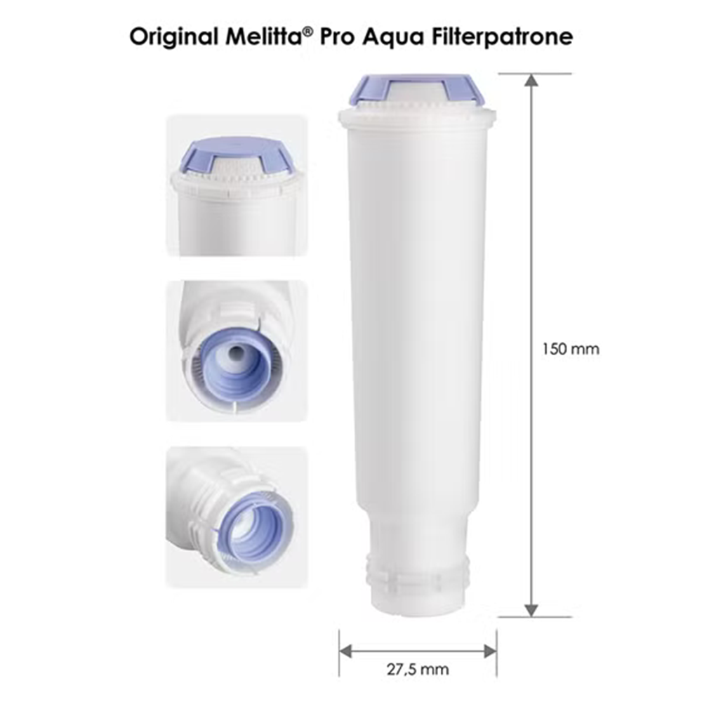 Melitta Wasserfilter »3-er Pro Aqua« Packung, 3 Wasserfilter, 3 Stk. tlg.