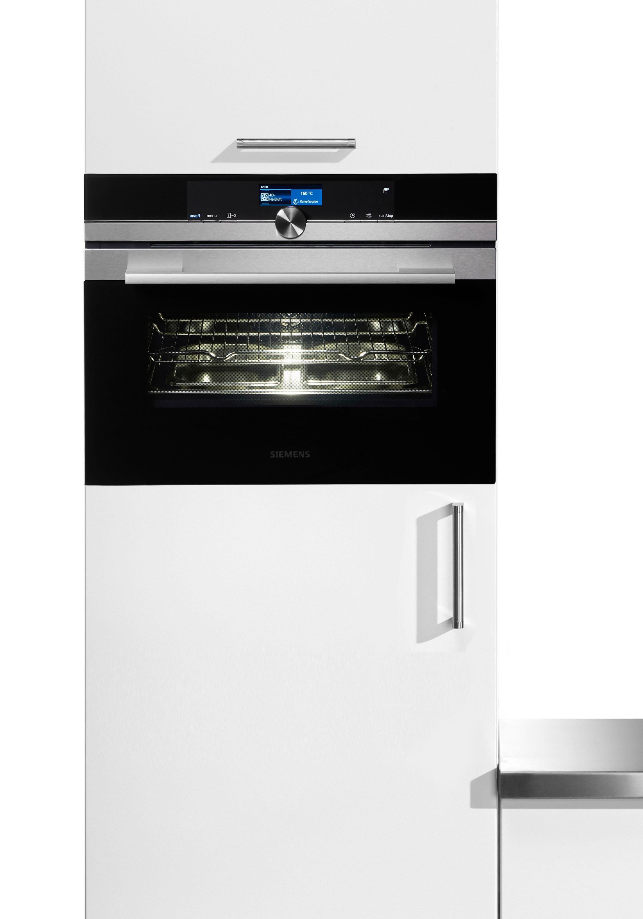 Bild von SIEMENS Dampfbackofen iQ700 »CS636GBS2«, mit Teleskopauszug nachrüstbar