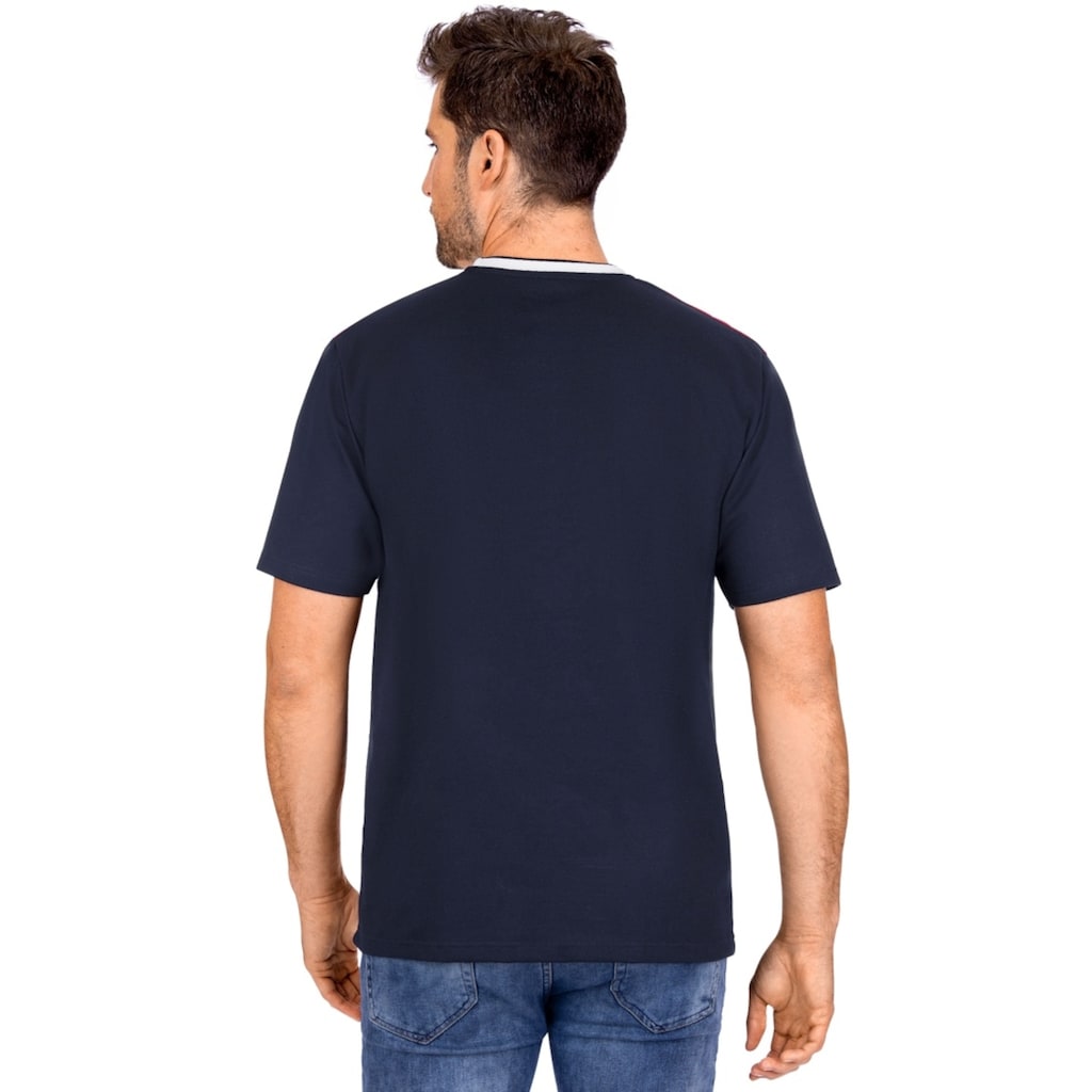 Trigema T-Shirt »TRIGEMA T-Shirt mit Logo«