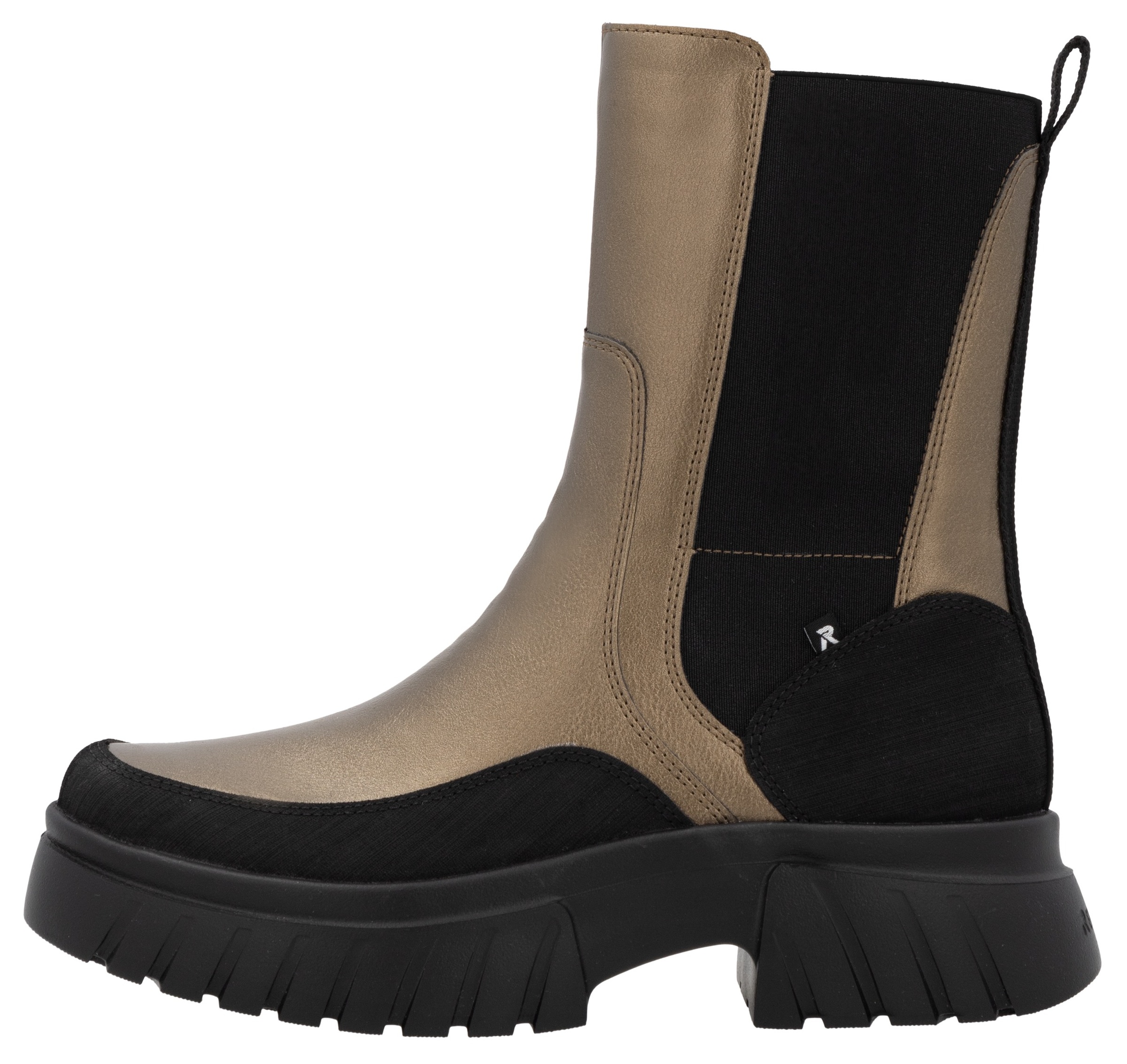 Rieker EVOLUTION Chelseaboots, Schlupfboots, Stiefelette mit praktischem Innenreißverschluss