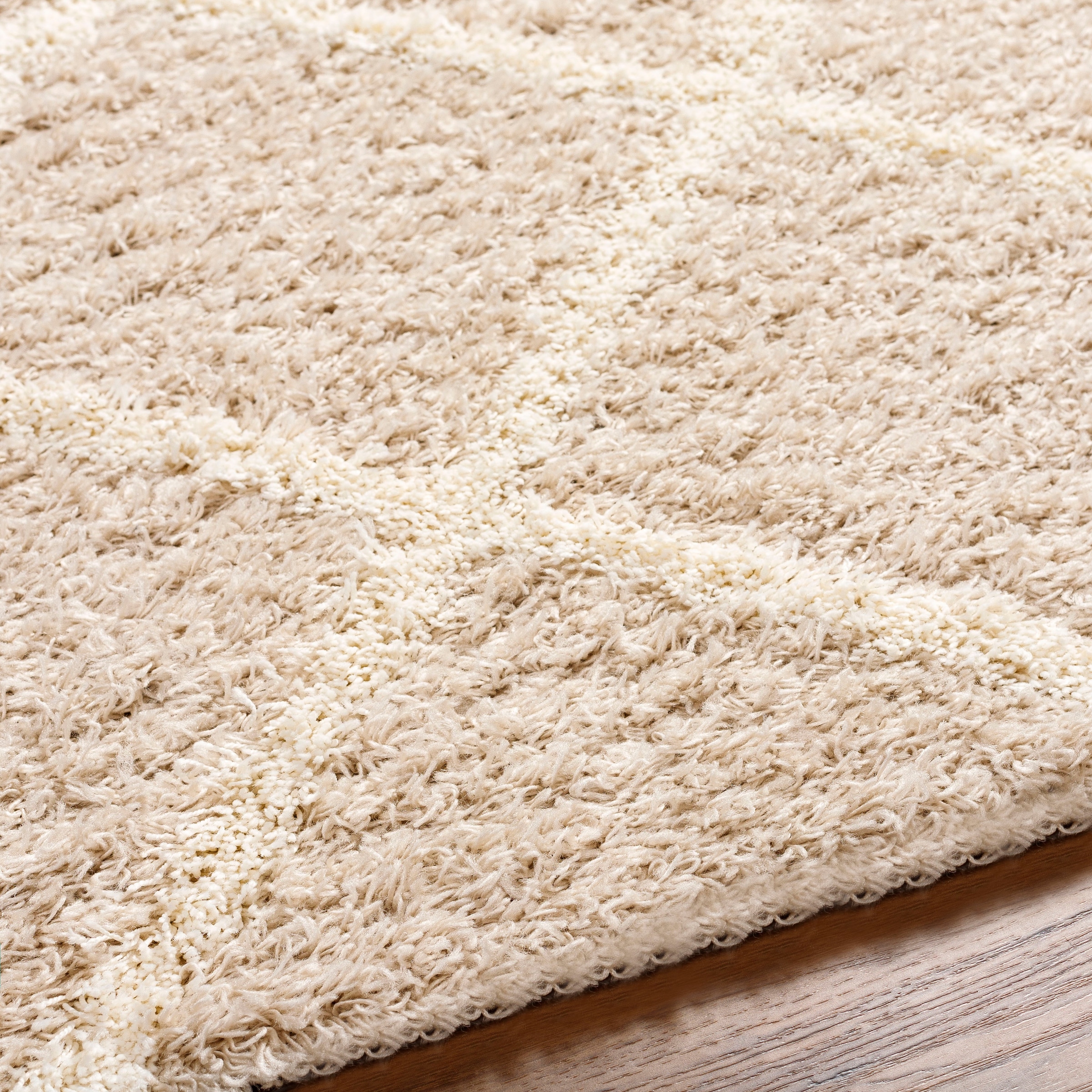 Livabliss Hochflor-Teppich »TRAKAI«, rechteckig, 52 mm Höhe, Flauschig, Langflor, Weich, Boho Wohnzimmerteppich, Grau