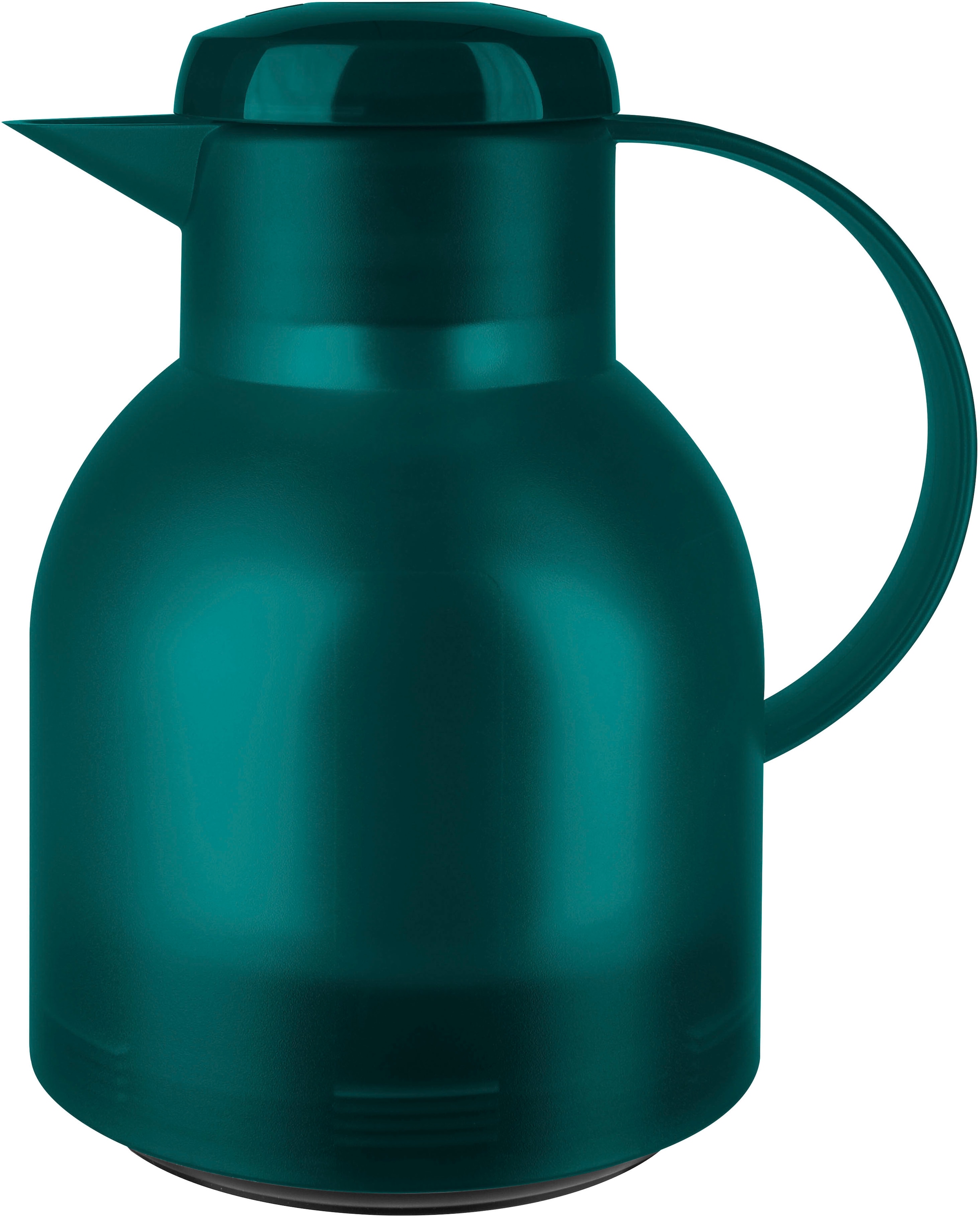 Emsa Isolierkanne »Samba«, 1 l, zeitloses Design, einfacher Knopfdruck, 24h günstig online kaufen
