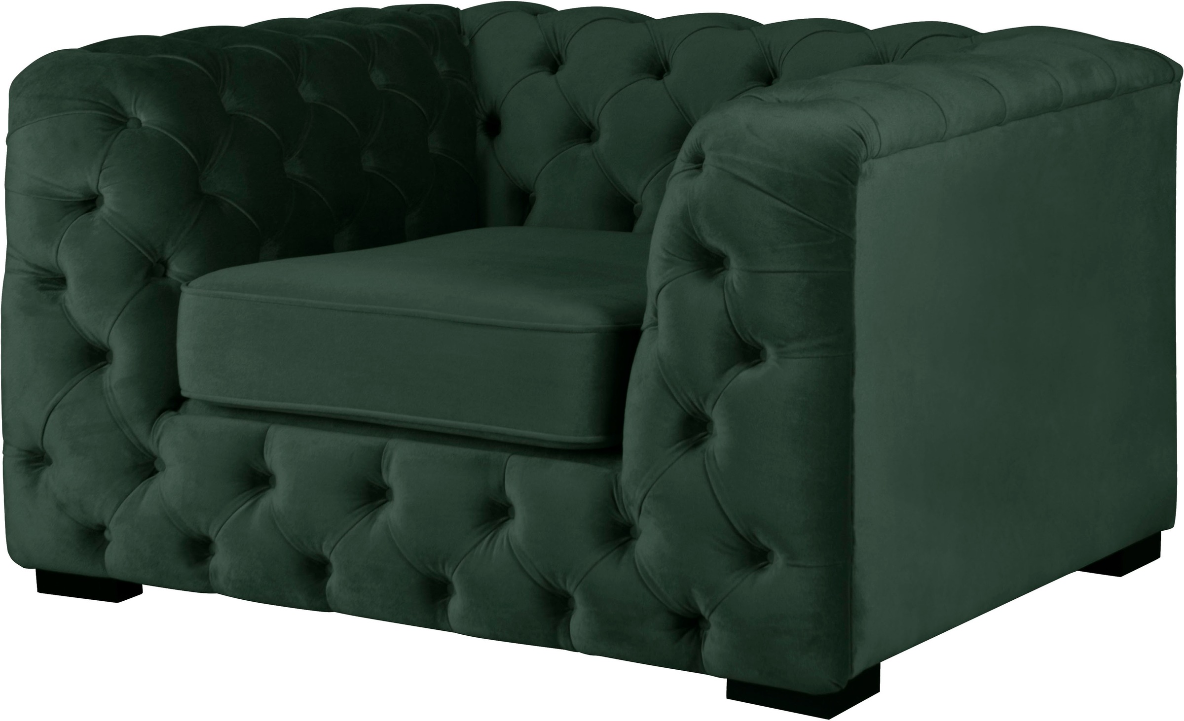 Guido Maria Kretschmer Home&Living Chesterfield-Sessel »Kalina Sessel«, mit klassischer Chesterfield-Knopfheftung, sehr hochwertige Qualität