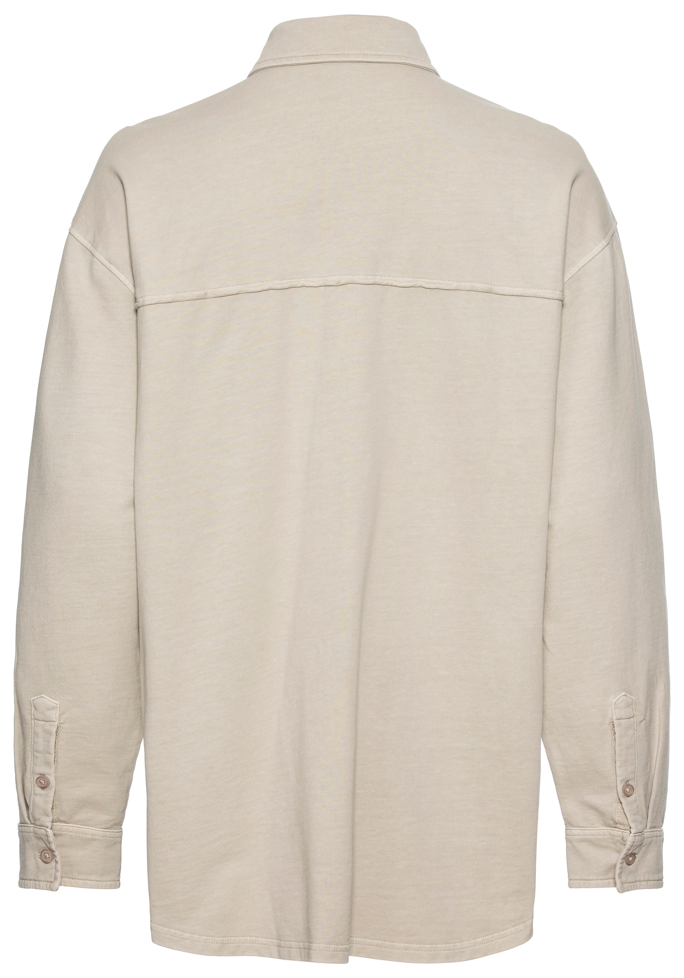 Buffalo Blusenshirt, Loungeshirt im Used-Look, Loungewear