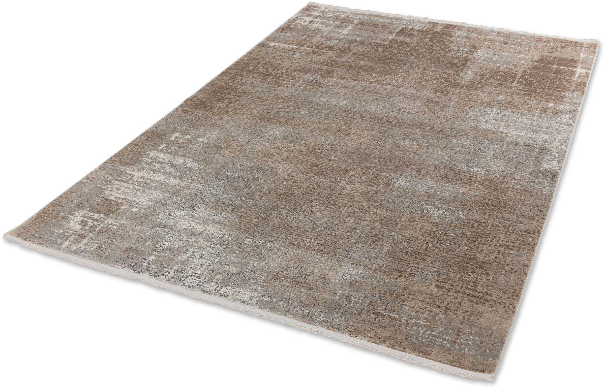 SCHÖNER WOHNEN-Kollektion Teppich »Vision 211«, rechteckig, 7 mm Höhe, Viskoseteppich mit Glanz, Wohnzimmer