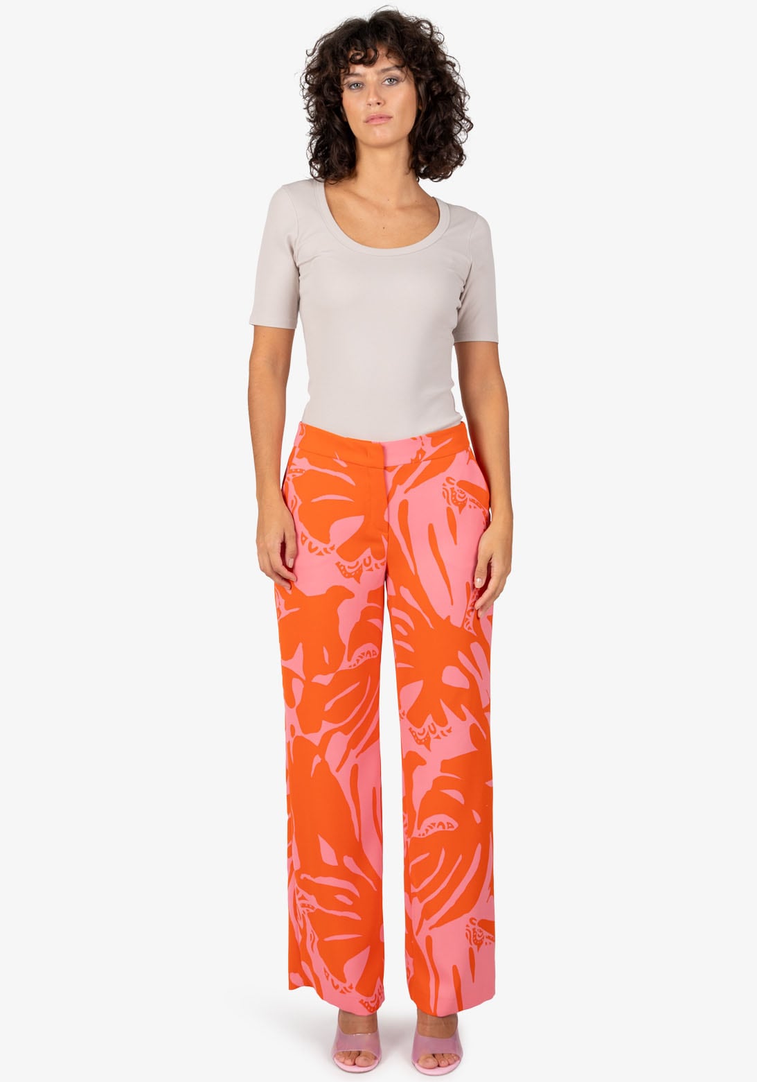 Sportalm Kitzbühel Palazzohose, mit Tropicalprint
