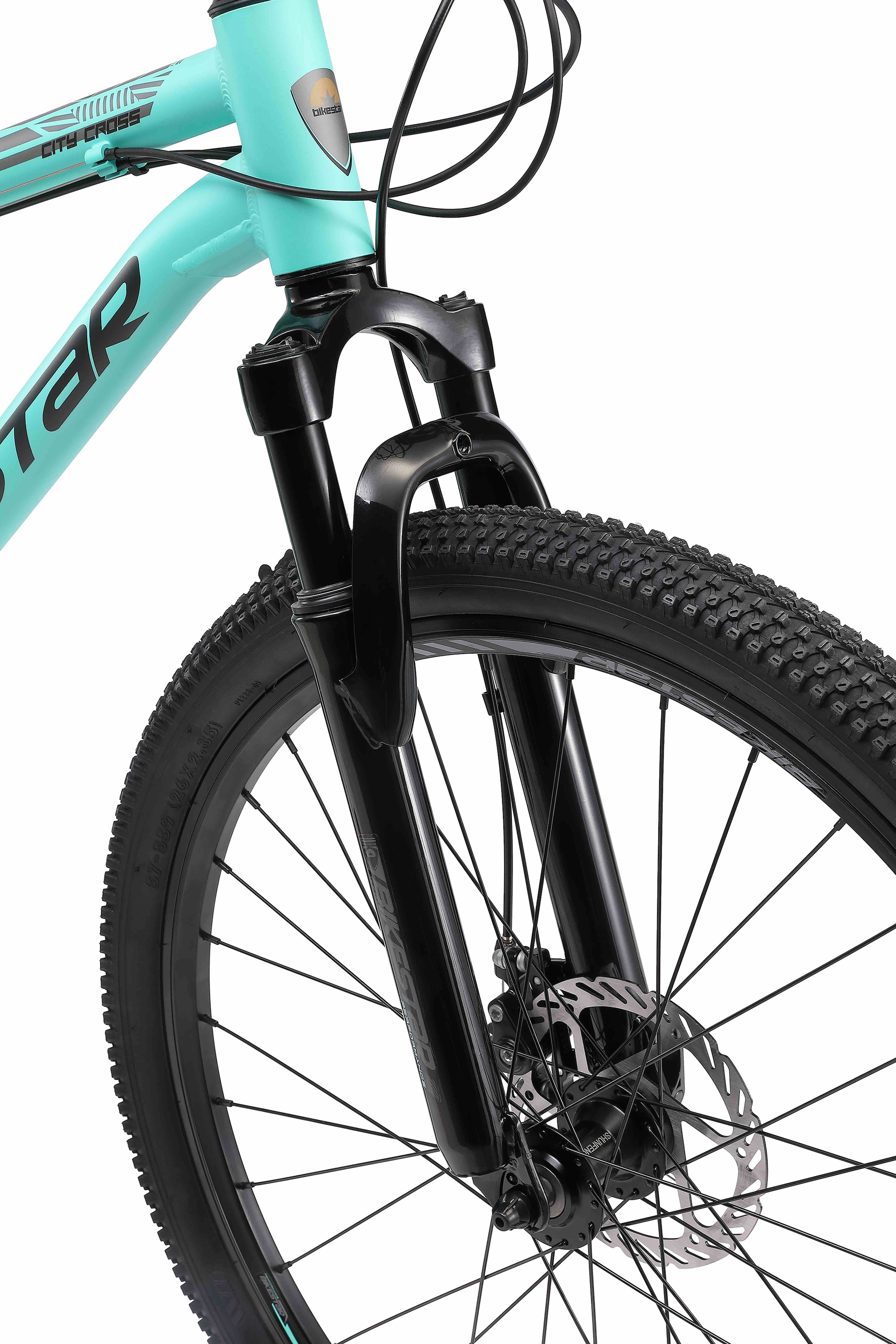 Bikestar Mountainbike 21 Gang Shimano RD-TY300 Schaltwerk Kettenschaltung für Damen und Herren, Kettenschaltung