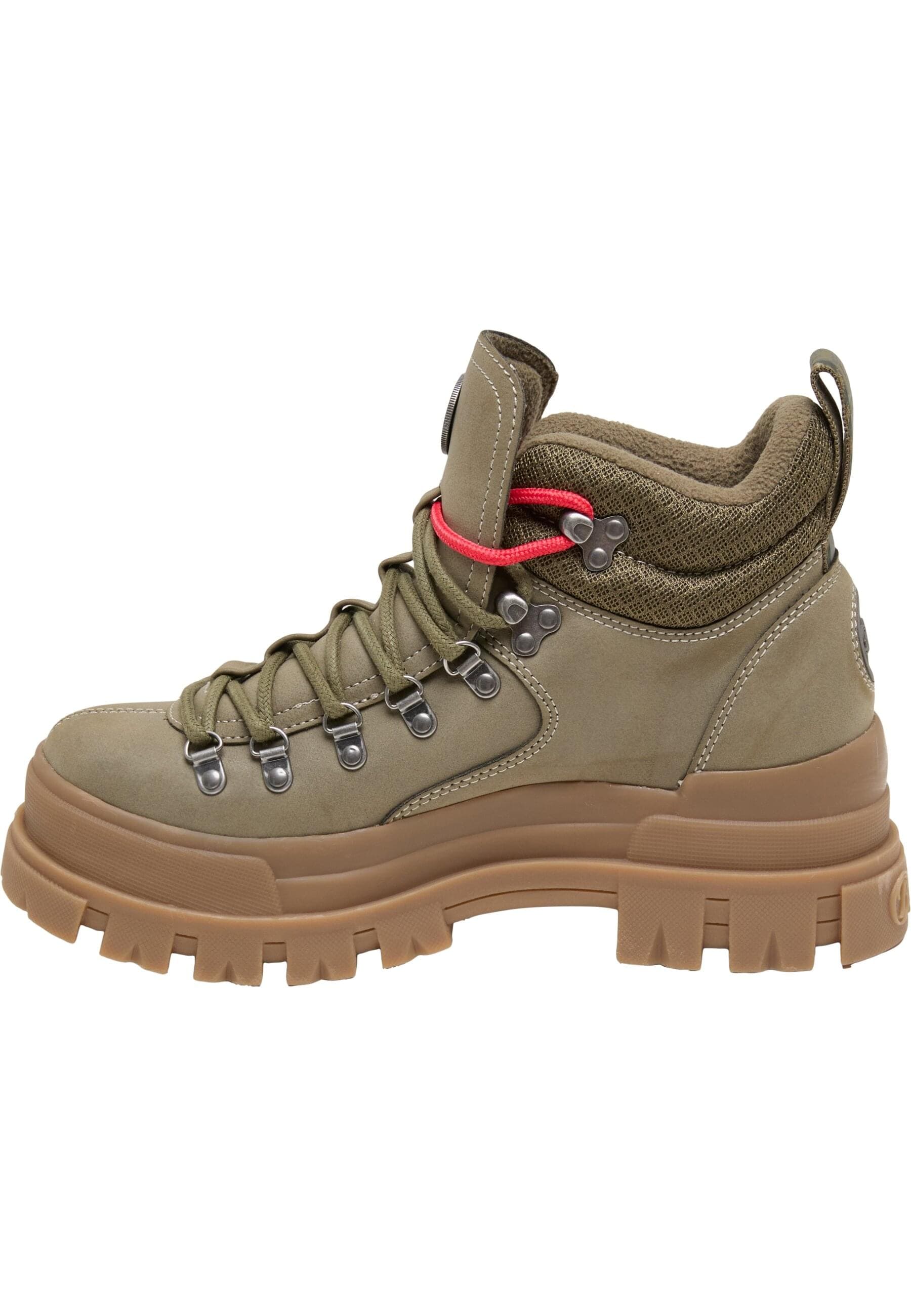 Buffalo Stiefel »Buffalo ASPHA LACE UP HIKE - VEGAN NUBUCK/MESH«
