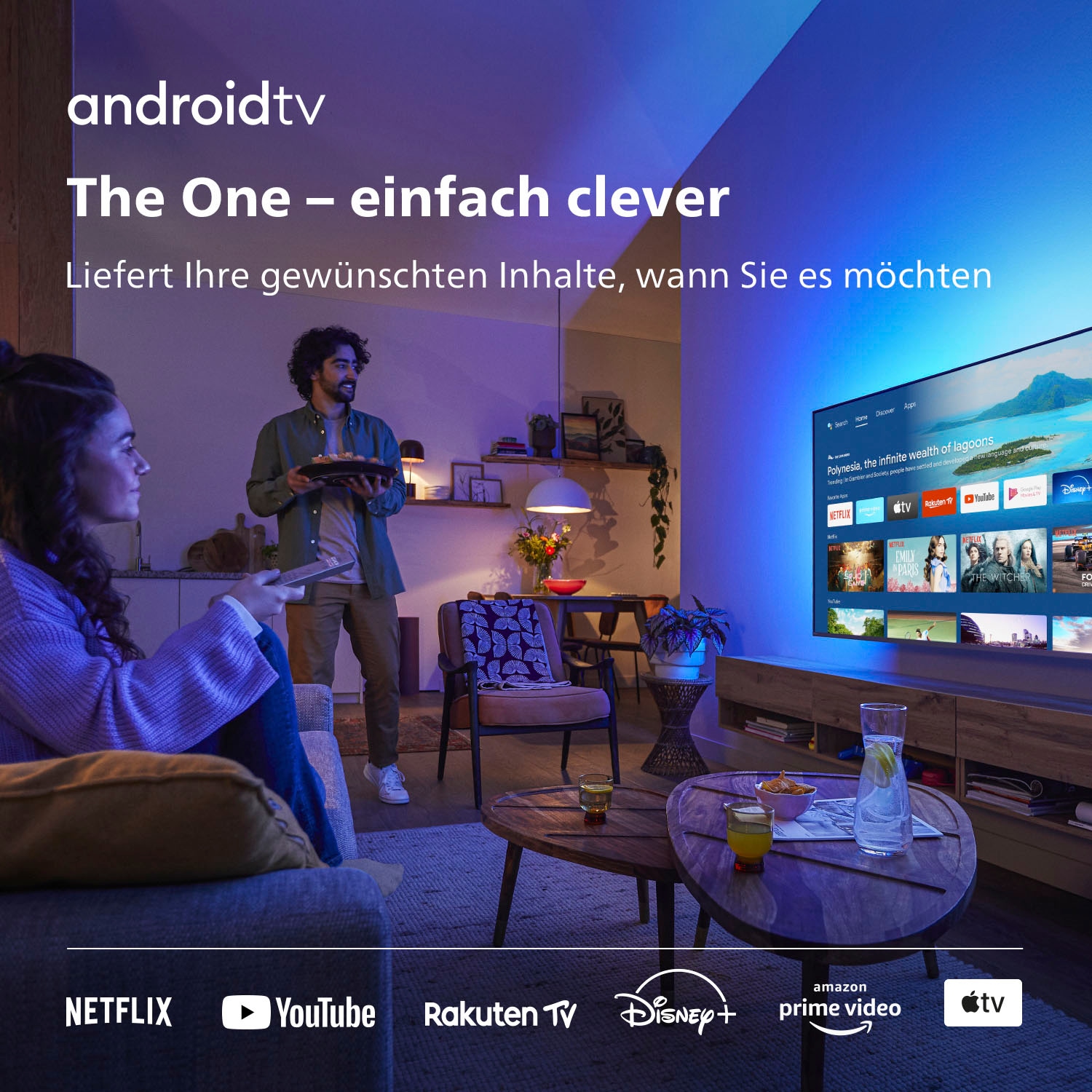 online Ultra TV bestellen cm/43 Smart-TV-Android Zoll, HD, LED-Fernseher »43PUS8507/12«, Philips 108 4K