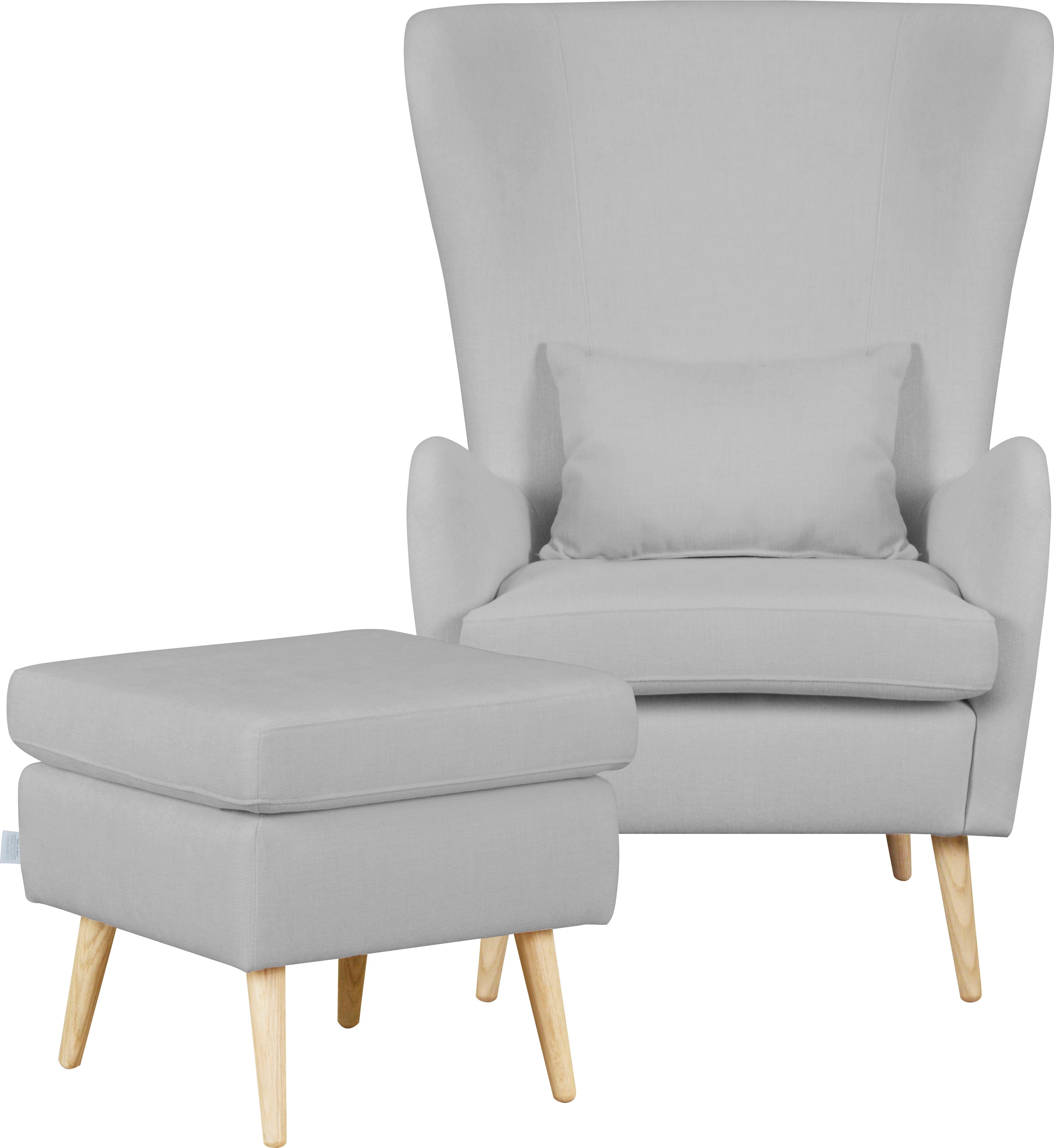 Home affaire Sessel »Sallito, TV-Sessel, Ohrensessel mit« Hocker, in vielen günstig online kaufen