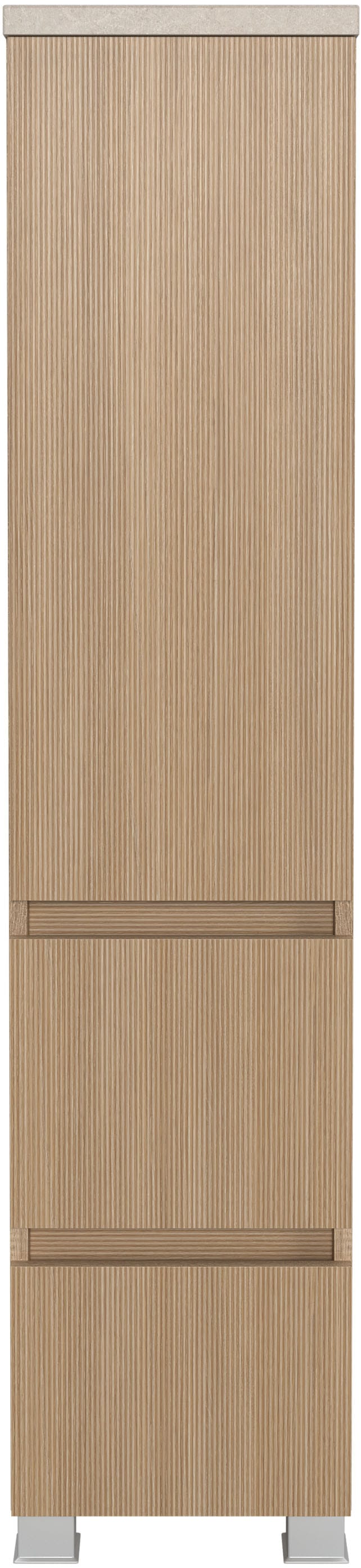 welltime Badmöbel-Set »Set 90 cm breit, Badmöbel mit LED-Beleuchtung«, Held Möbel, 3tlg. Unterbecken-Set, Eixo