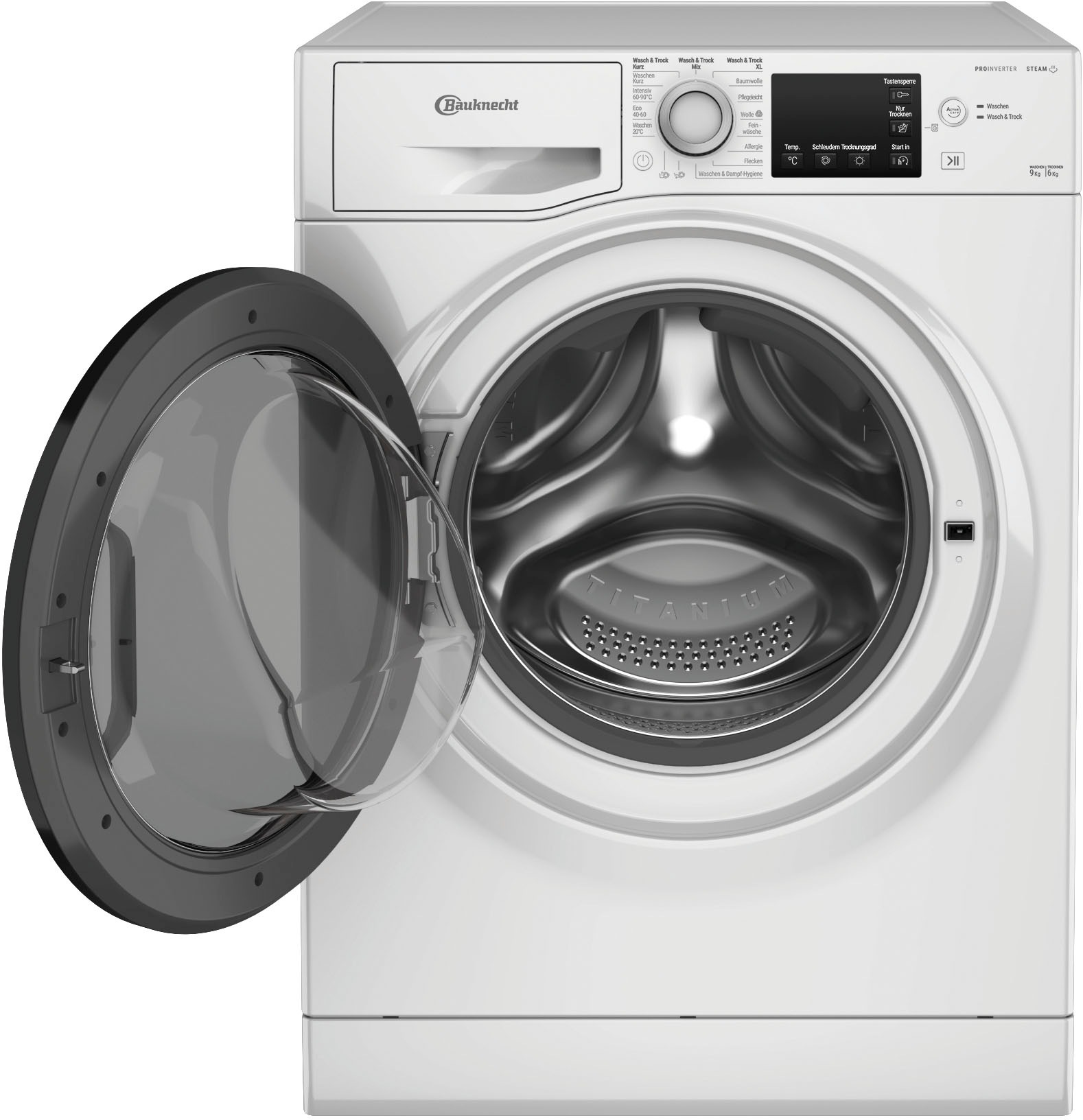 BAUKNECHT Waschtrockner »WT Super Eco 9614 C« 9 kg /6 kg 75 dB(A) günstig online kaufen