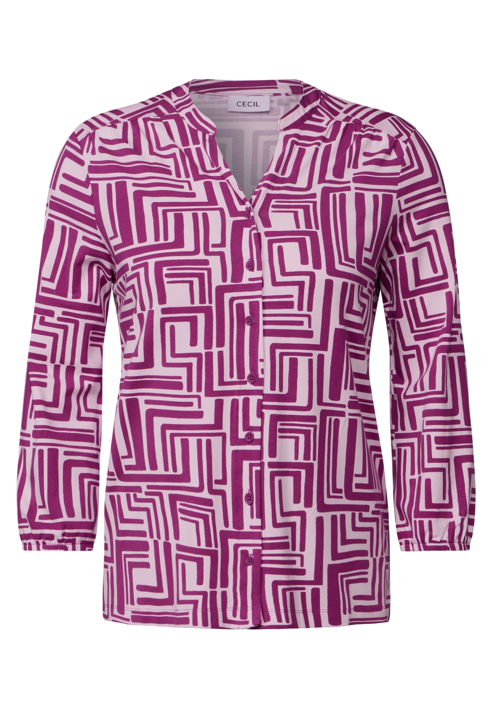 Cecil Blusenshirt, mit All-Over Print
