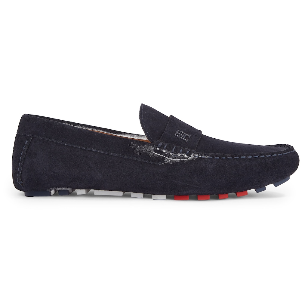 Tommy Hilfiger Mokassin »TH CLASSIC SUEDE DRIVER«