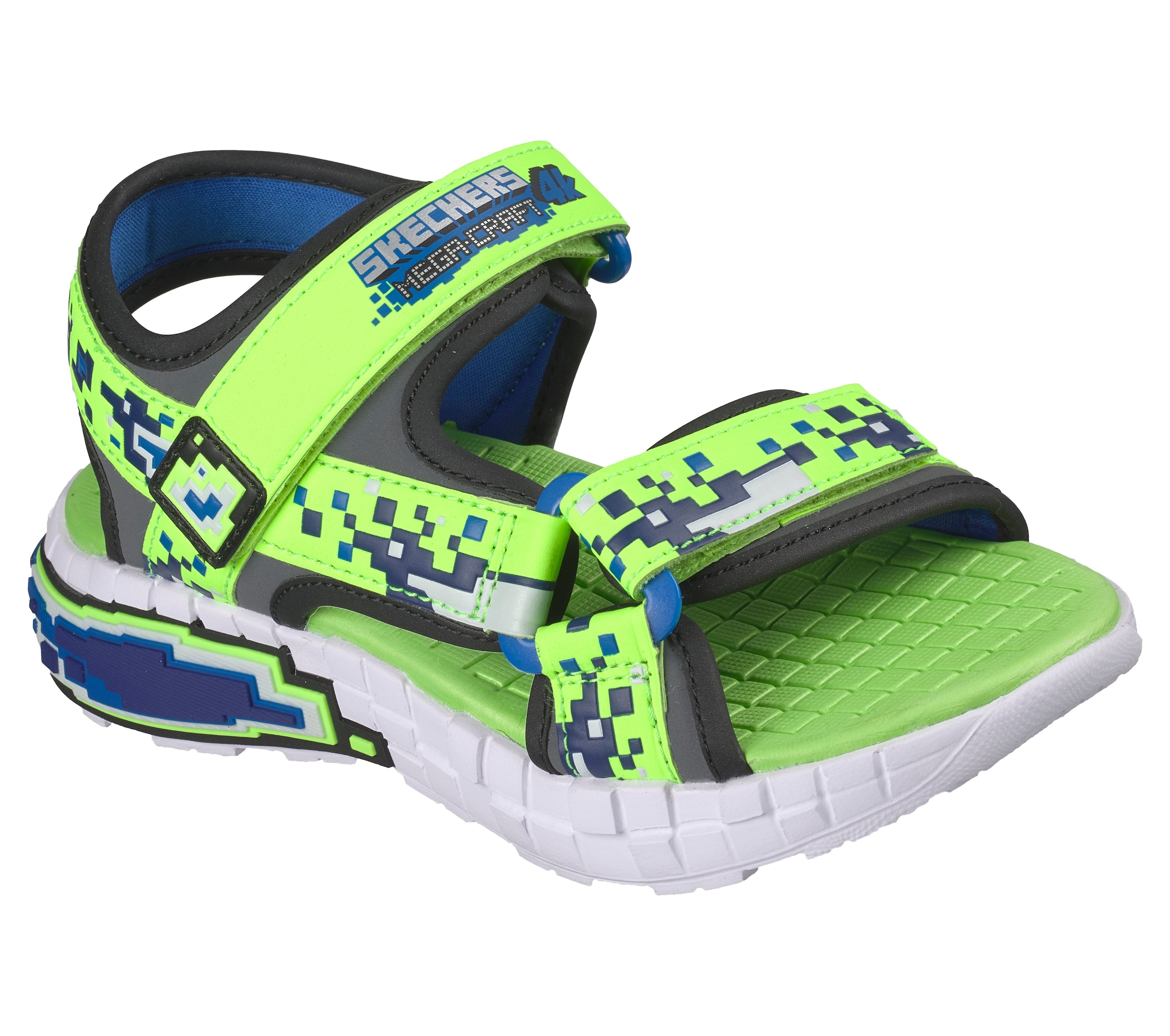 Skechers Sandale »MEGA-SPLASH 4K«  Mega Craft Sandale mit Klettverschluss, Größenschablone zum Download