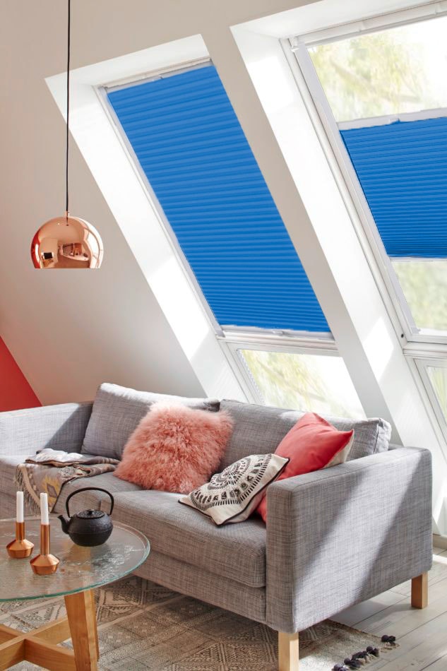 sunlines Dachfensterplissee »StartUp Style Honeycomb mit Lichtschutz, verspannt, TL«, Führungsschienen bestellen online