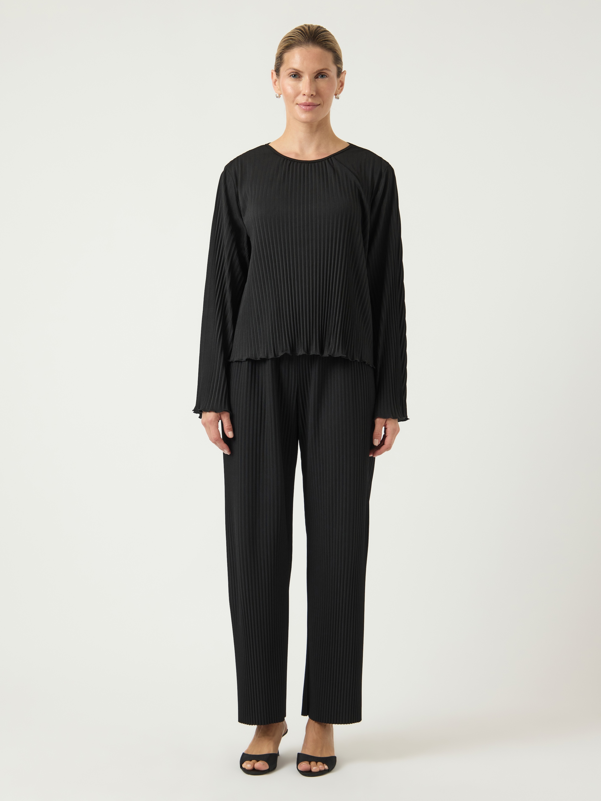 Y.A.S Plisseeshirt »YASALISA LS TOP S. NOOS«