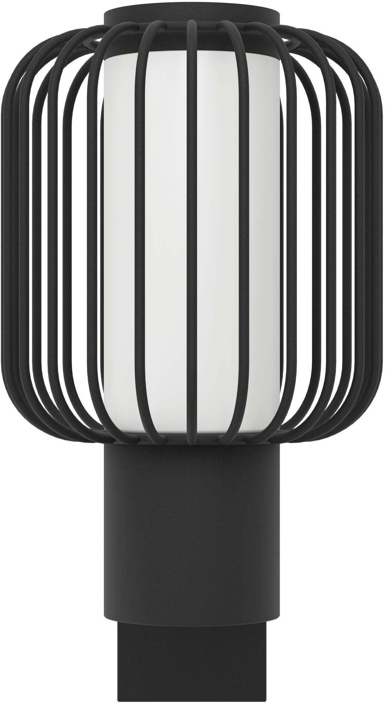 EGLO Wandleuchte »Ravello Wandlampe, Stahl und Kunststoff, Außenlampe, E27, IP44, Lampe« E27 1 Stk. Wand-/Deckenleuchte - L16,5 x H27,5 x AL22,5cm - schwarz - 1X28W exkl.