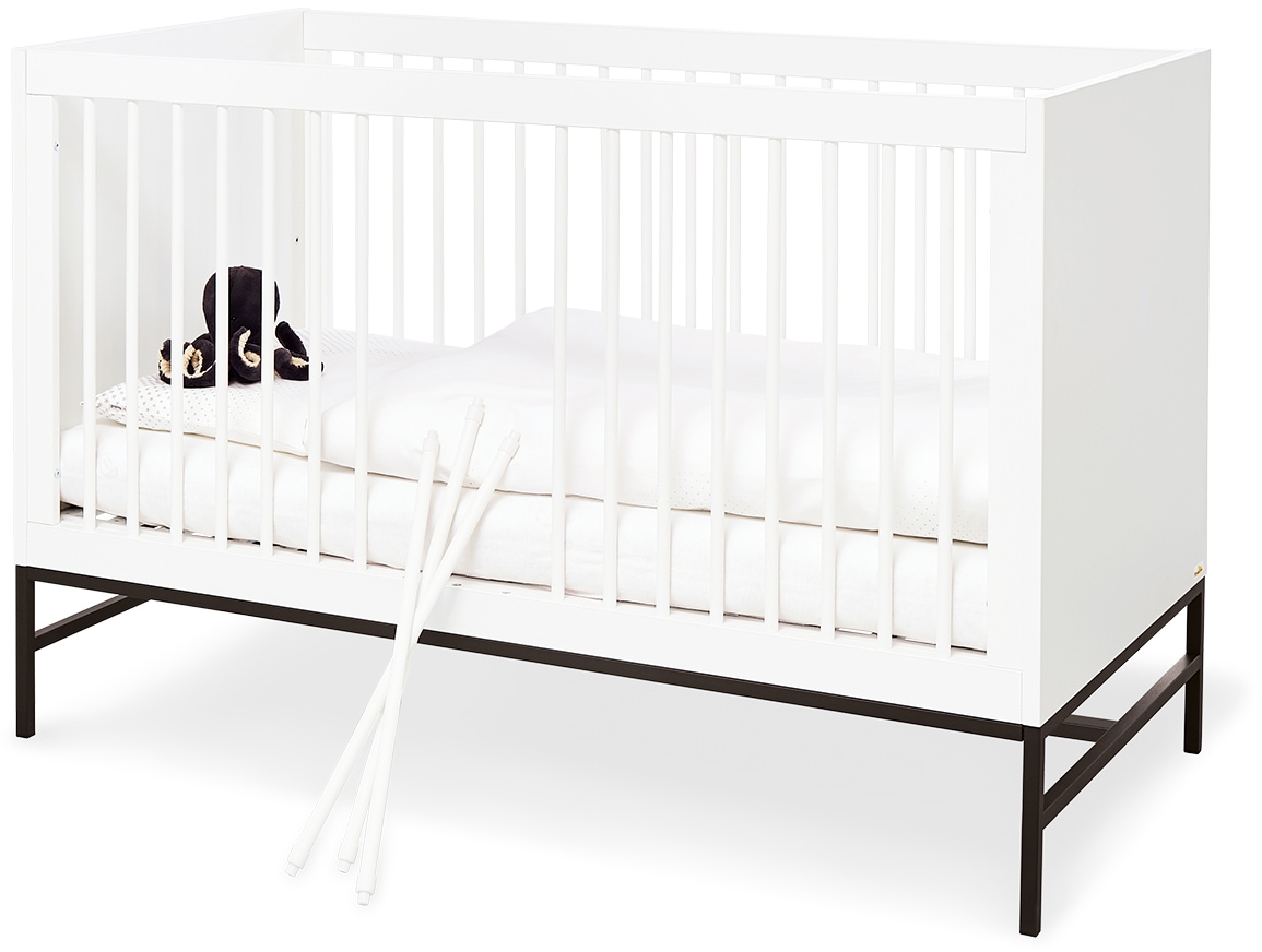 Pinolino® Babybett »Steel«, Made in Europe günstig online kaufen