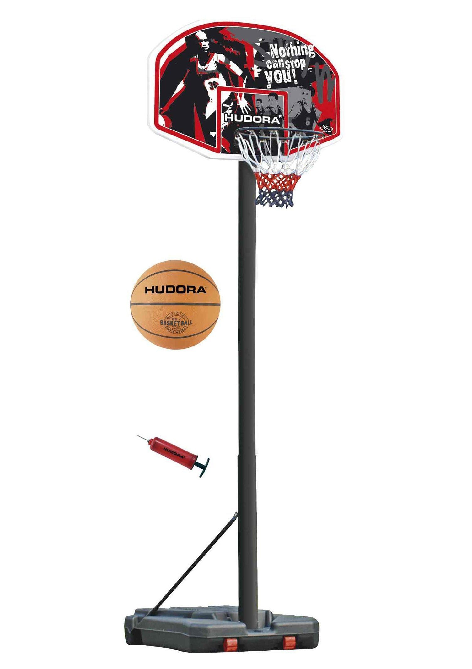 Hudora Basketballkorb »Chicago«, (Set, mit Ball und Pumpe) online bestellen