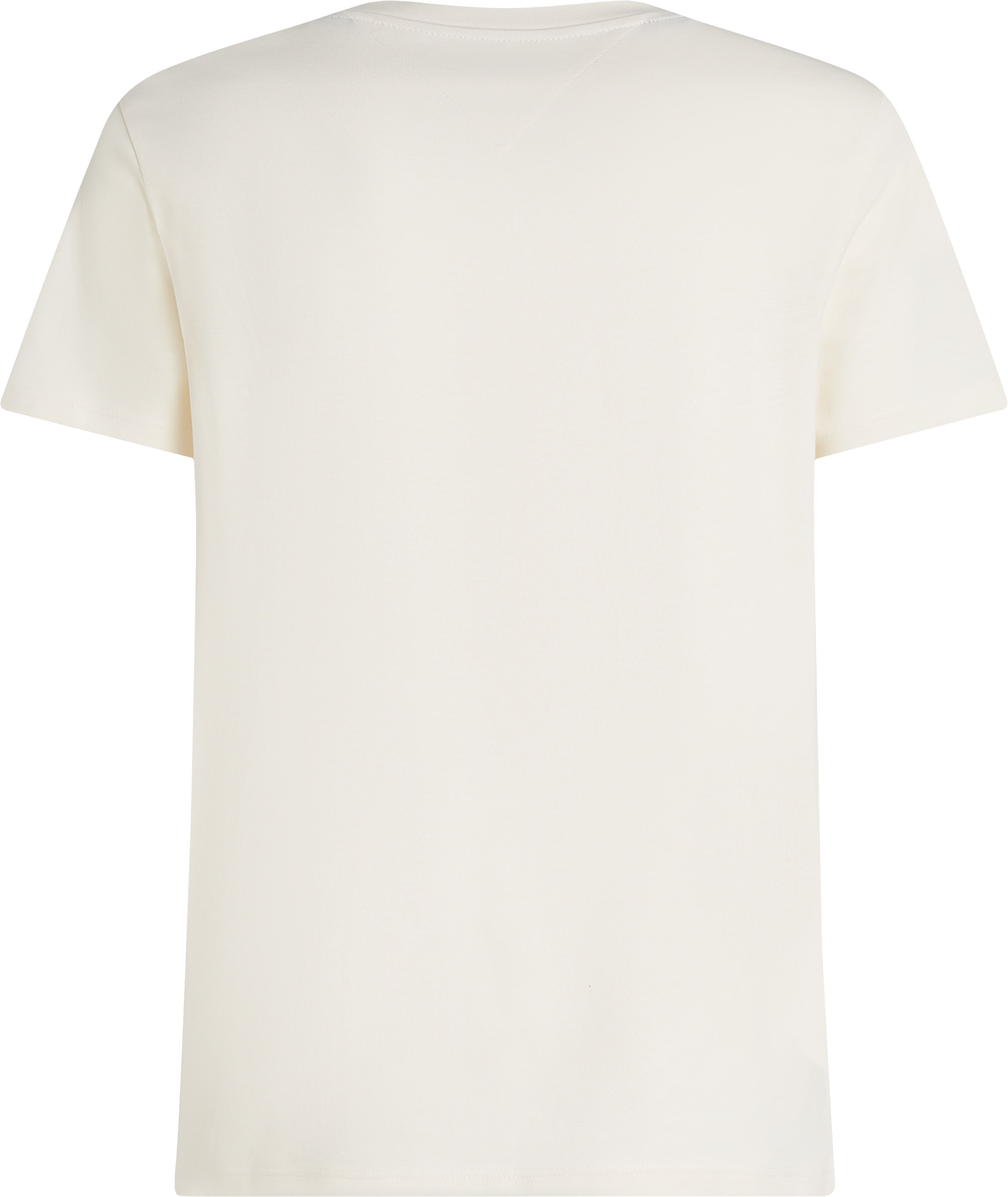 Tommy Hilfiger T-Shirt »AMERICANA MONOTYPE FLAG BOX TEE«, Mit markanter Stickerei