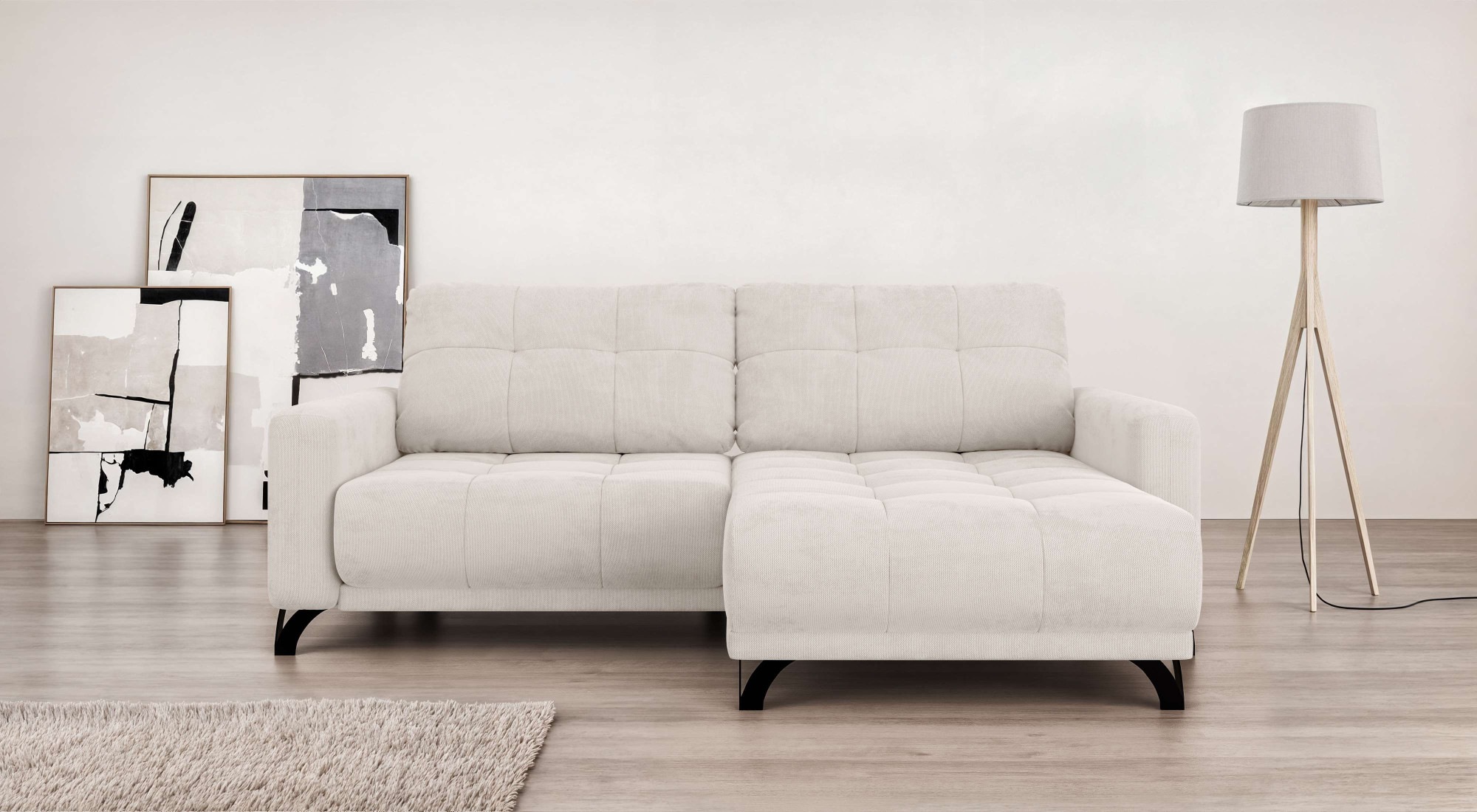 Home affaire Ecksofa »FAIRVIEW mit verstellbaren Rückenlehne, Maße B/T/H: 2 günstig online kaufen