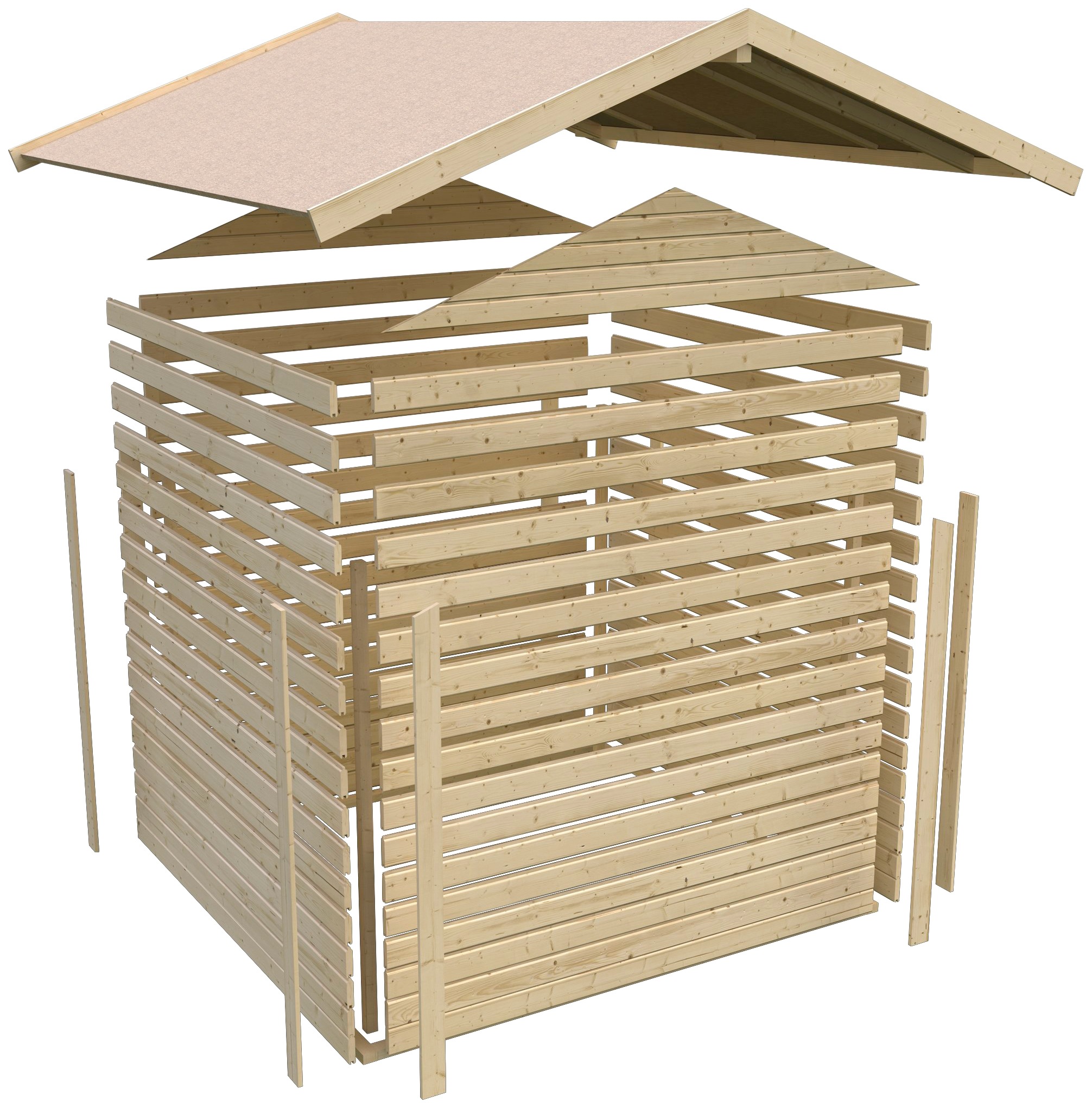 Karibu Gartenhaus »Carlberg 5«