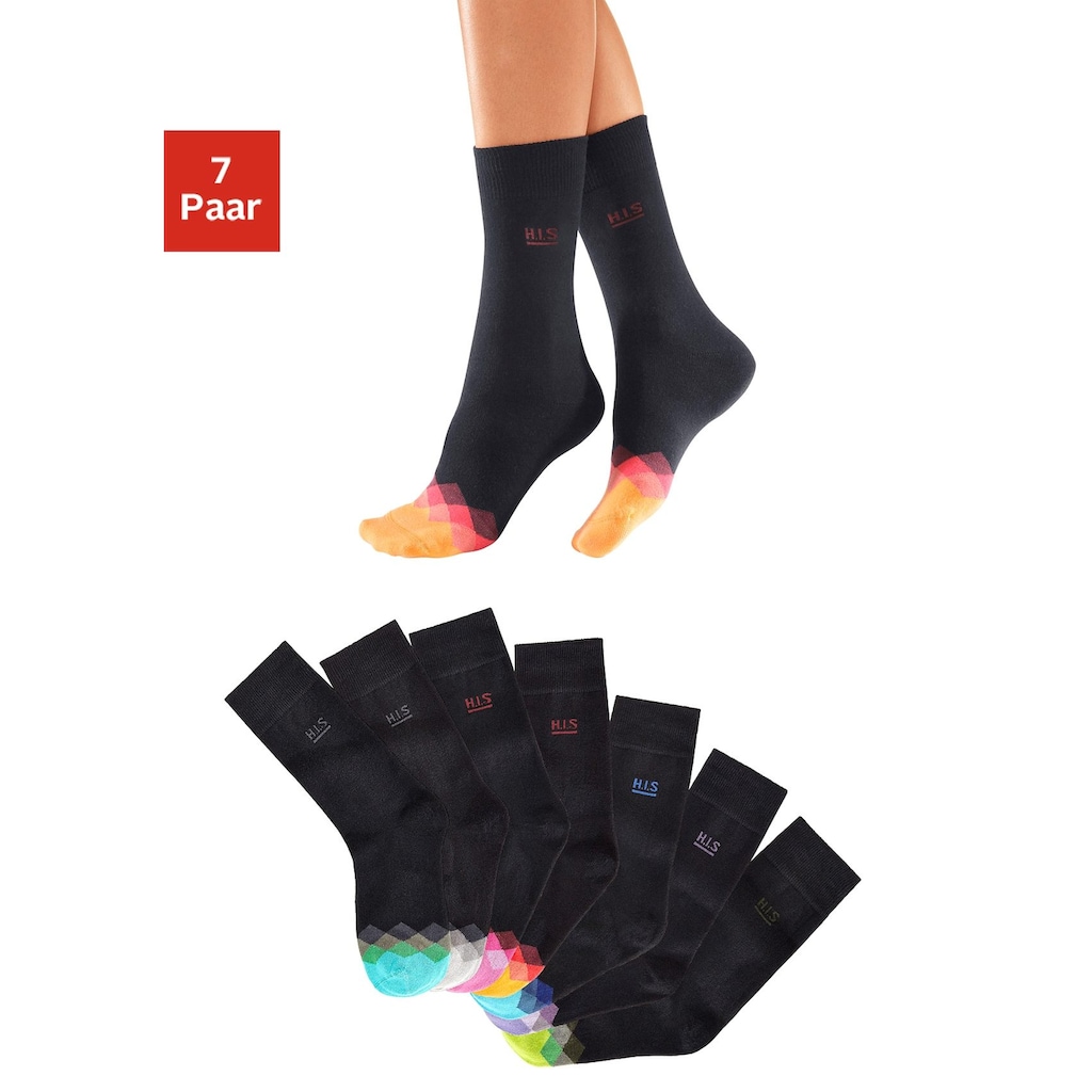 H.I.S Socken, (Set, 7 Paar)