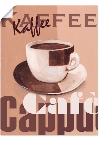 Poster »Kaffee«, Getränke, (1 St.)
