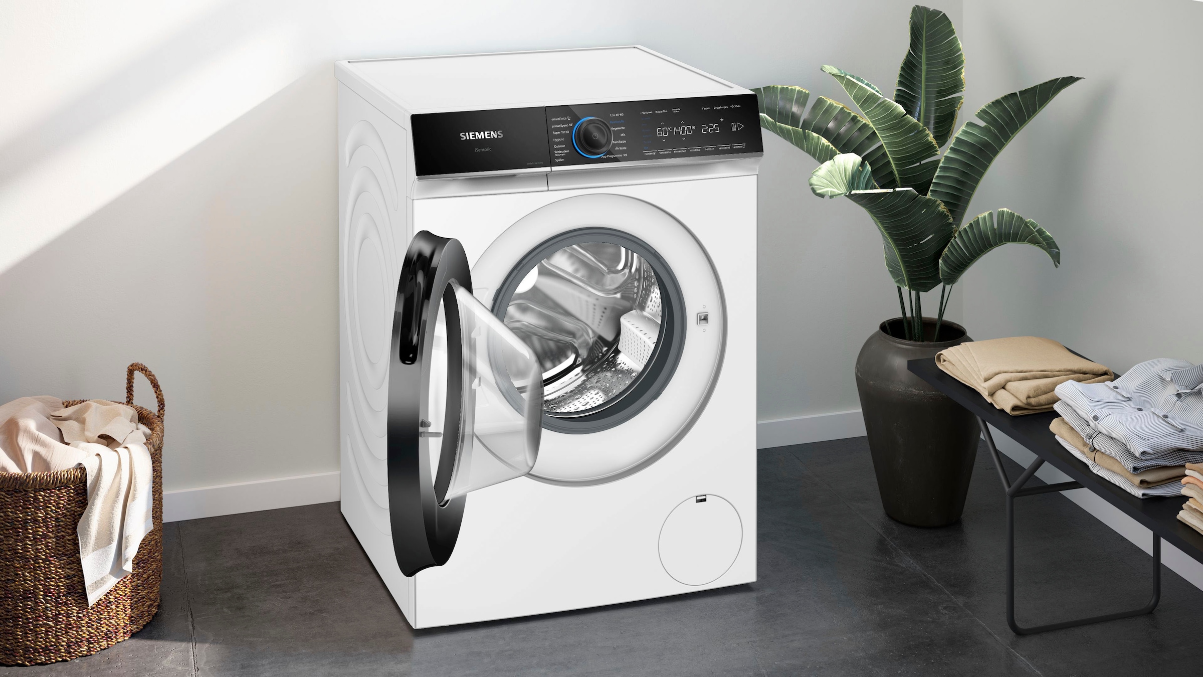 SIEMENS Waschmaschine »WG44B2070«, iQ700, WG44B2070, U/min kaufen kg, 9 1400 online