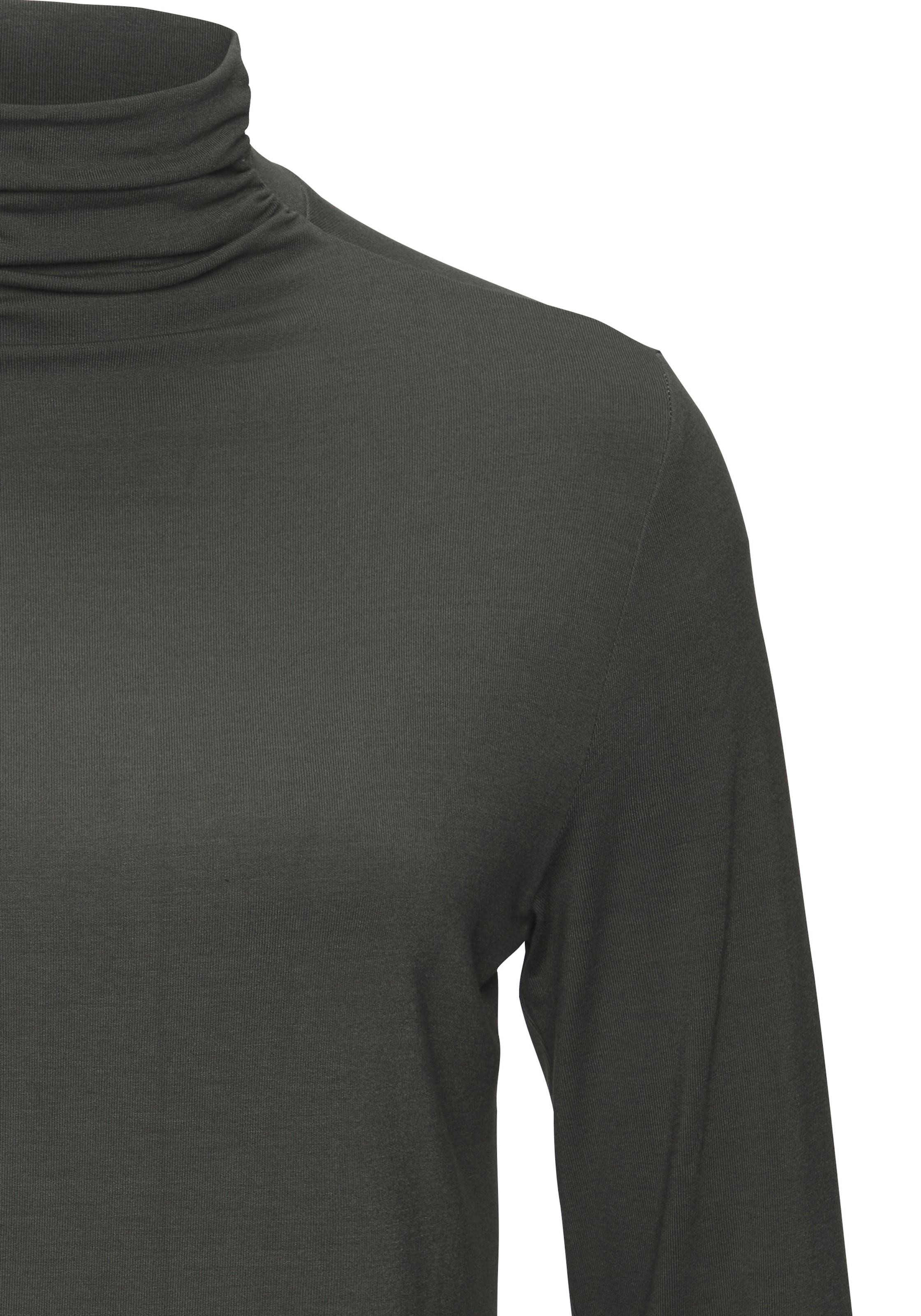LASCANA Stehkragenshirt »aus weichem Viskose-Stretch«