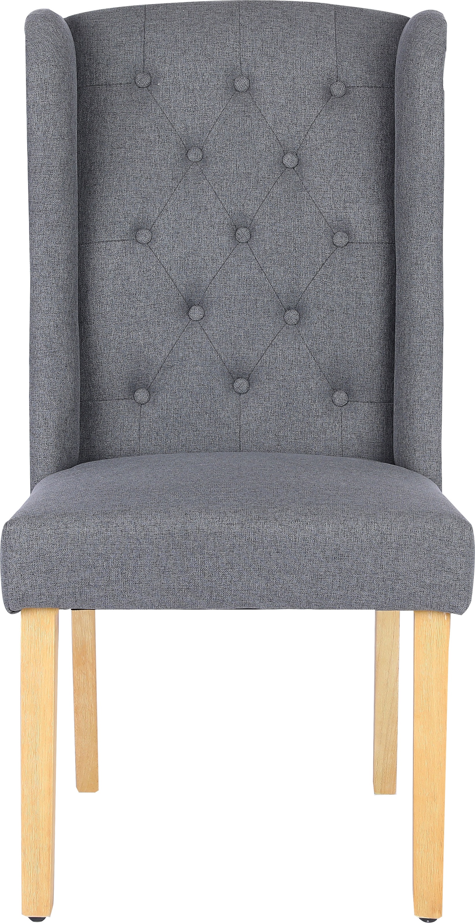 Home affaire Esszimmerstuhl »Liao, TOPSELLER!, 2er-Set«, (Set), pflegeleichter Webstoff Bezug, Knopfheftung, Sitzhöhe ca. 50 cm